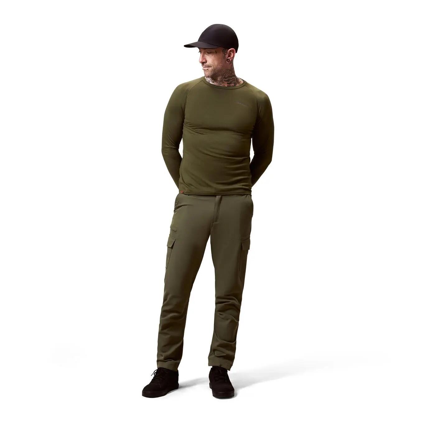 Endura Loop Ride Men's Dark Green Pants 3/5
