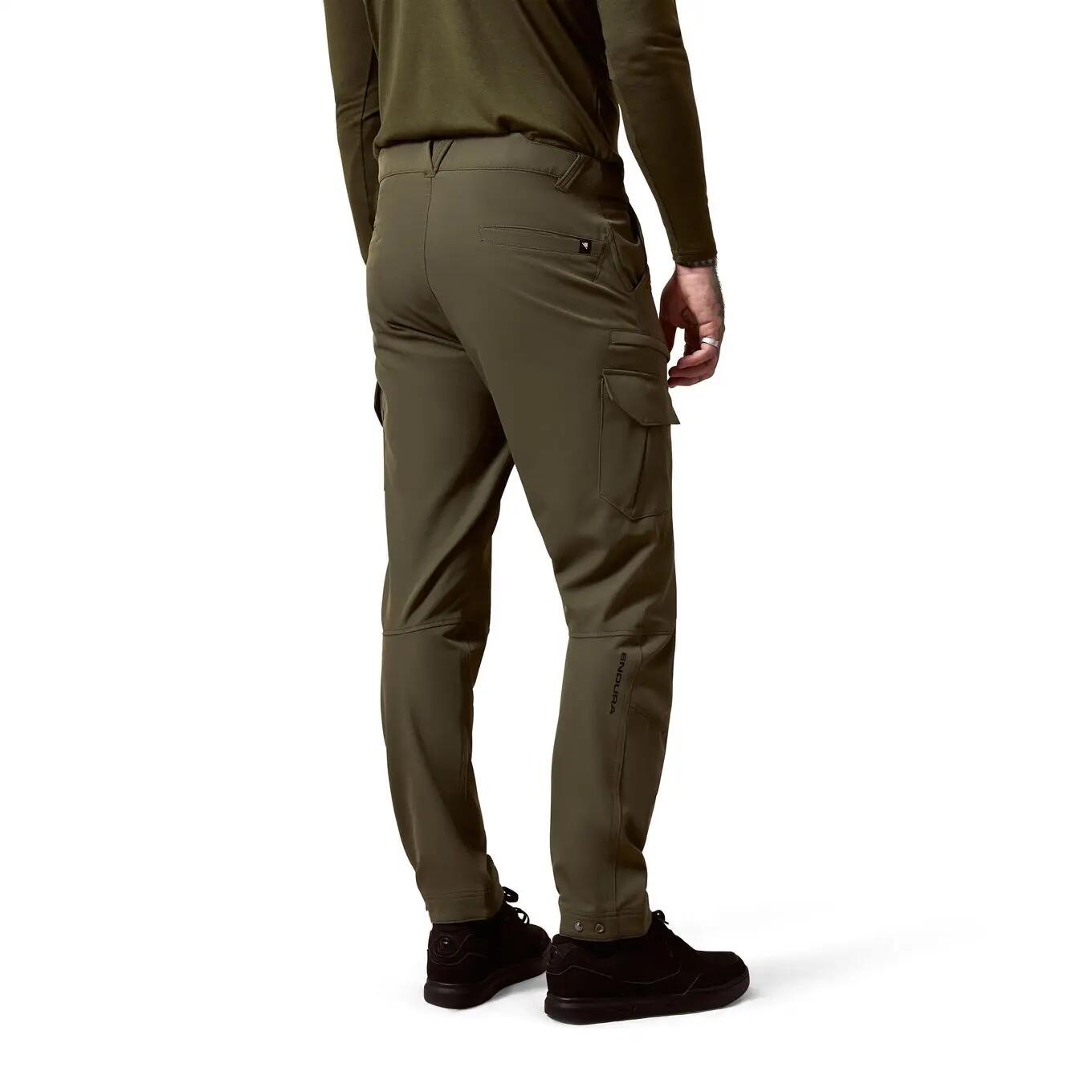 Endura Loop Ride Men's Dark Green Pants 2/5
