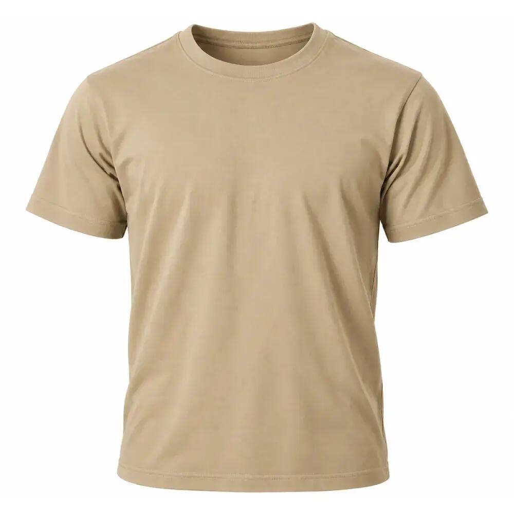 Pack de 3 T-shirts en coton - Beige, Kaki & Marron 5/5