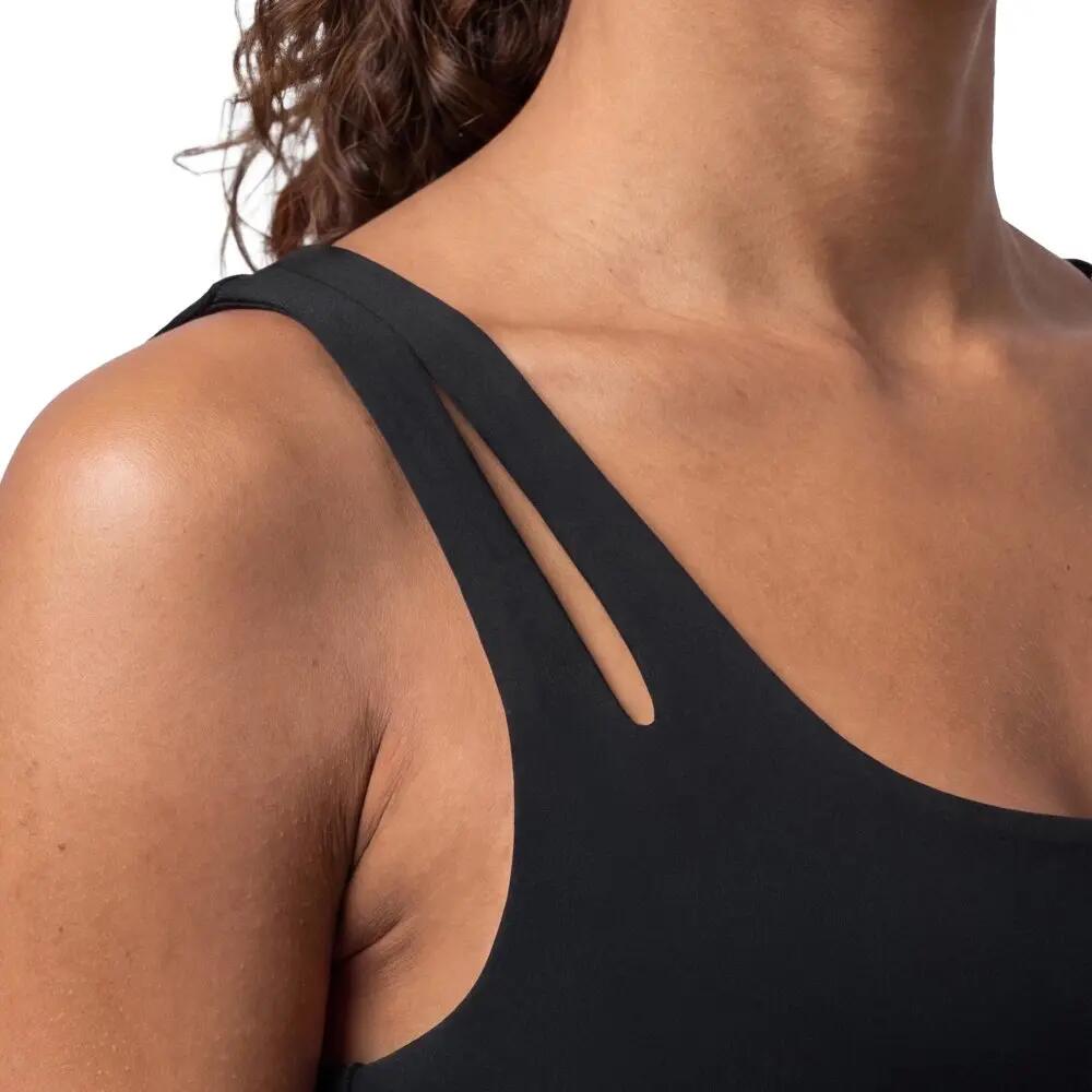 Soutien de desporto de suporte médio para mulher Savannah-W Black Preto 4/7