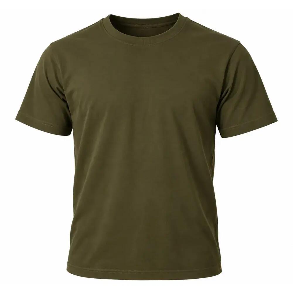Pack de 3 T-shirts en coton - Beige, Kaki & Marron 3/5