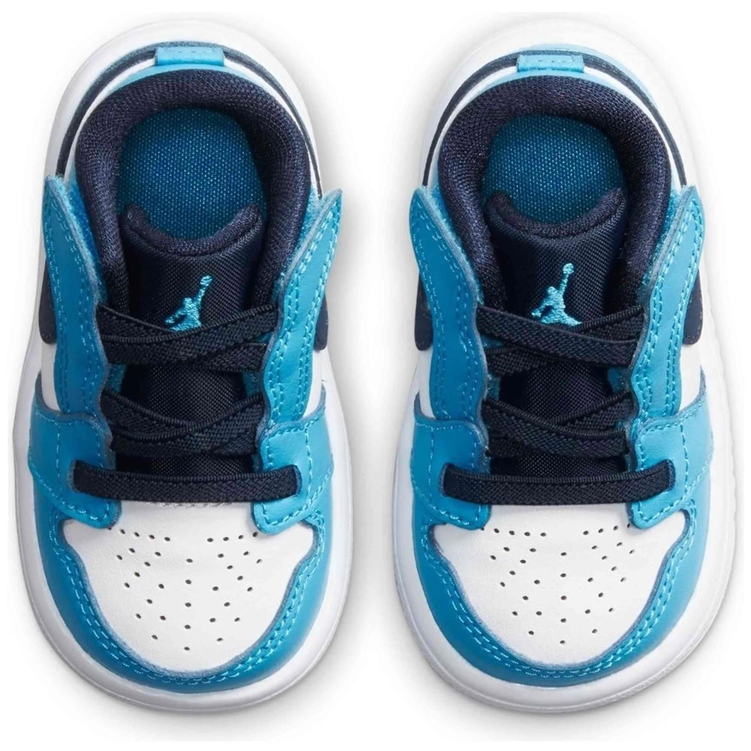 Scarpe Jordan modello Air Jordan 1 Low ALT TD per bebè 4/4