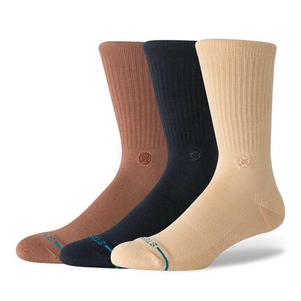 Socken Unisex 3er Pack-Icon Socken