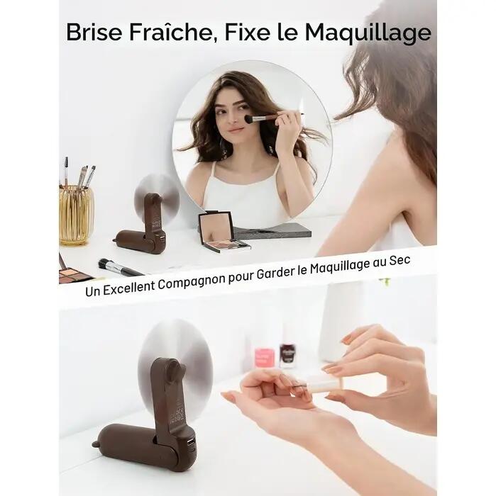 Ventilateur portable LIFE8 PLUS 4500 MAh Marron 6/6