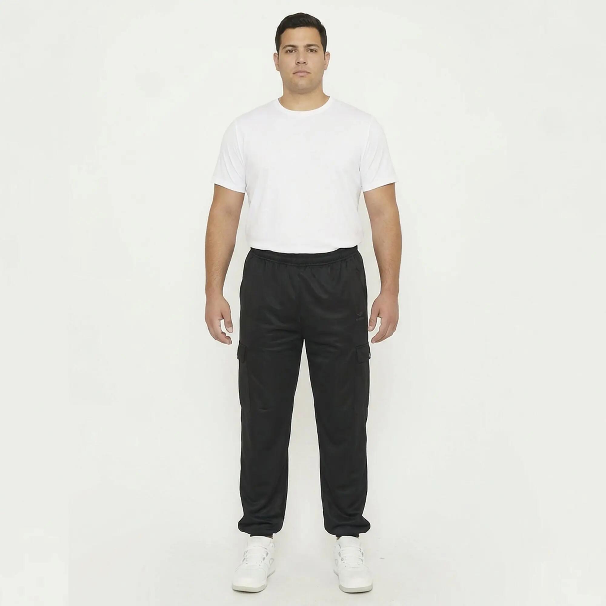 Survêtement homme Loose + P-CARGO Noir / Fuchsia 3/8