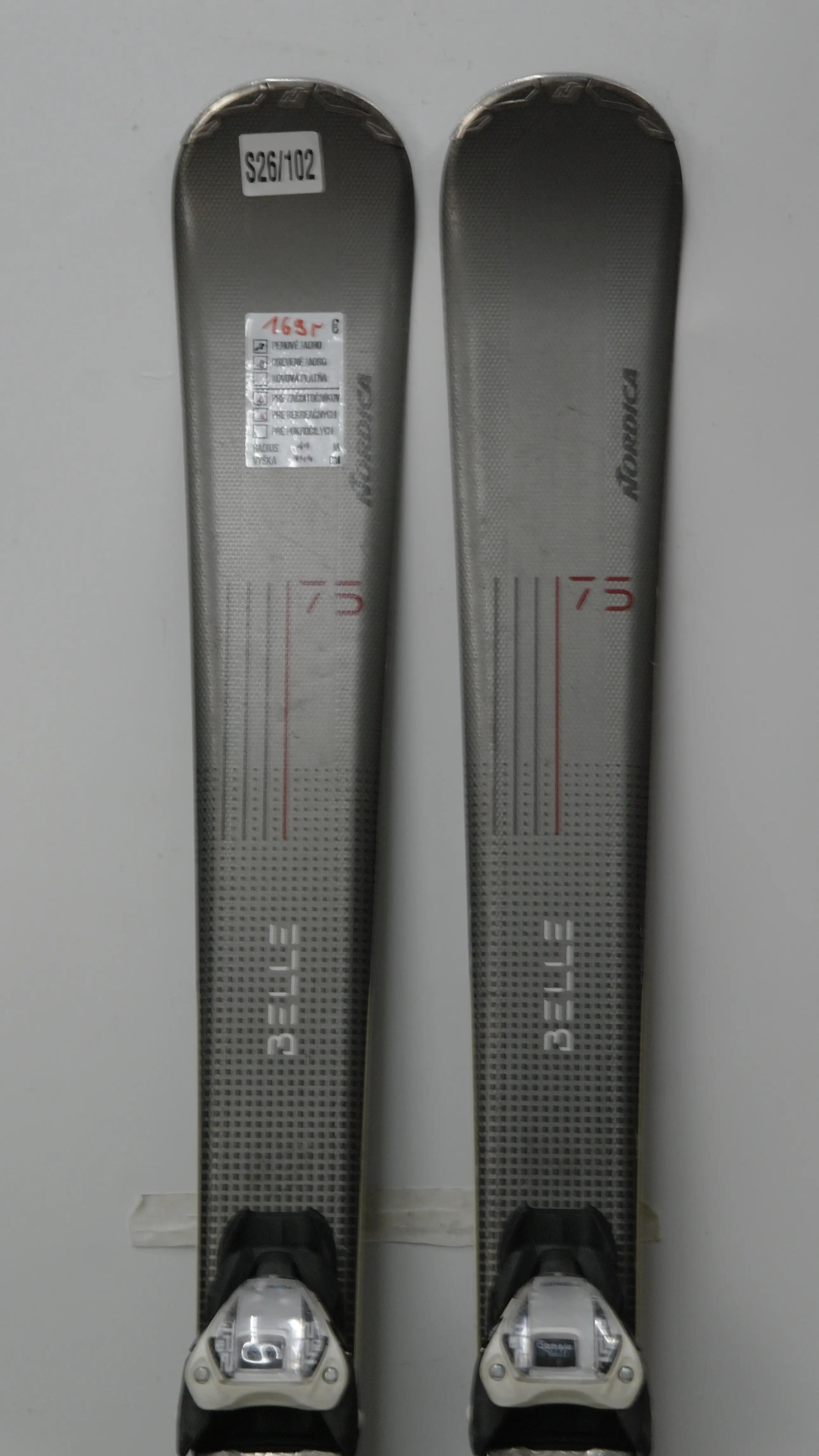 2ND Life - Sjezdové lyže Nordica Belle 75 2/5