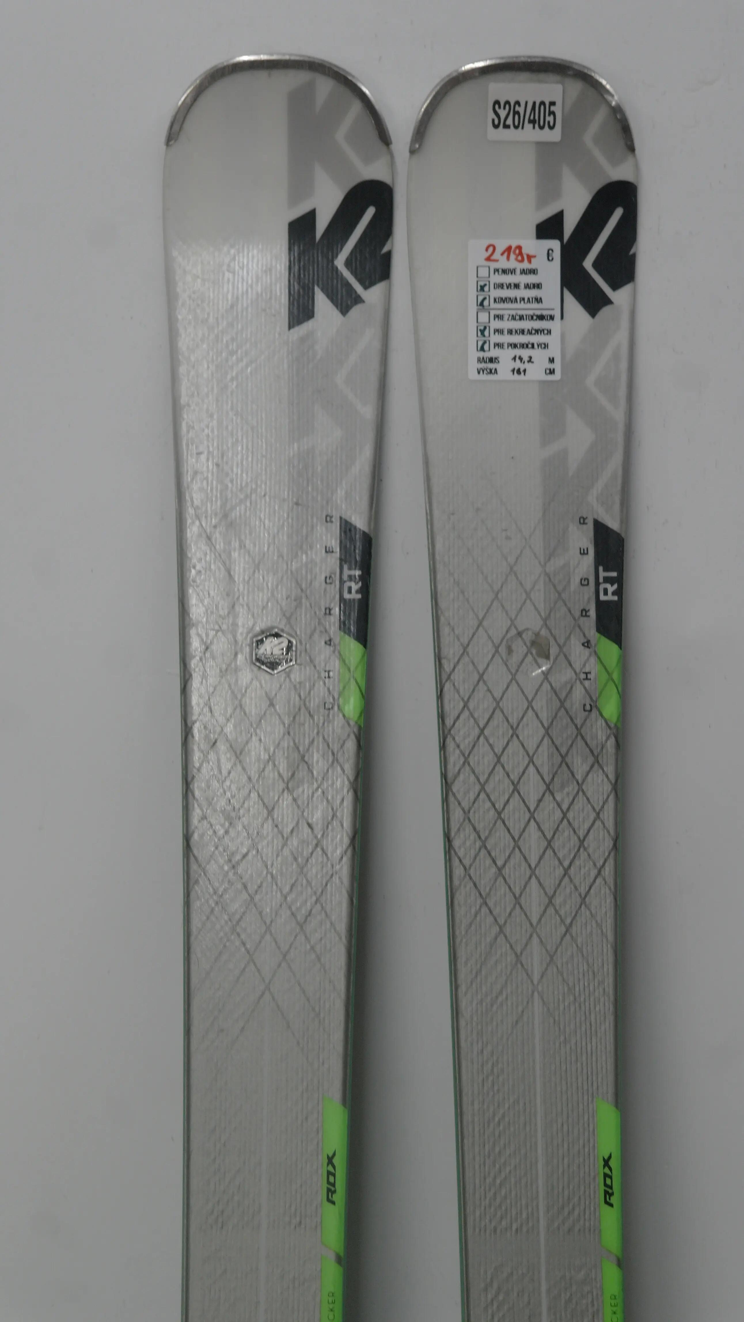 2ND Life - Sjezdové lyže K2 Charger RT 2/5