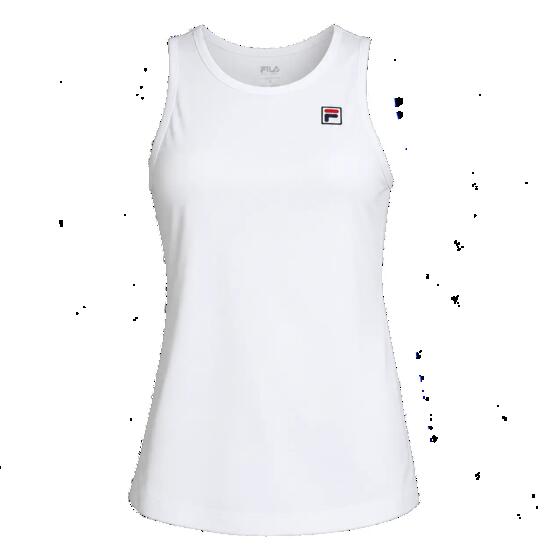 Haut Alma Fila femme blanc polyester recyclé BODYDRY® 58,5 cm