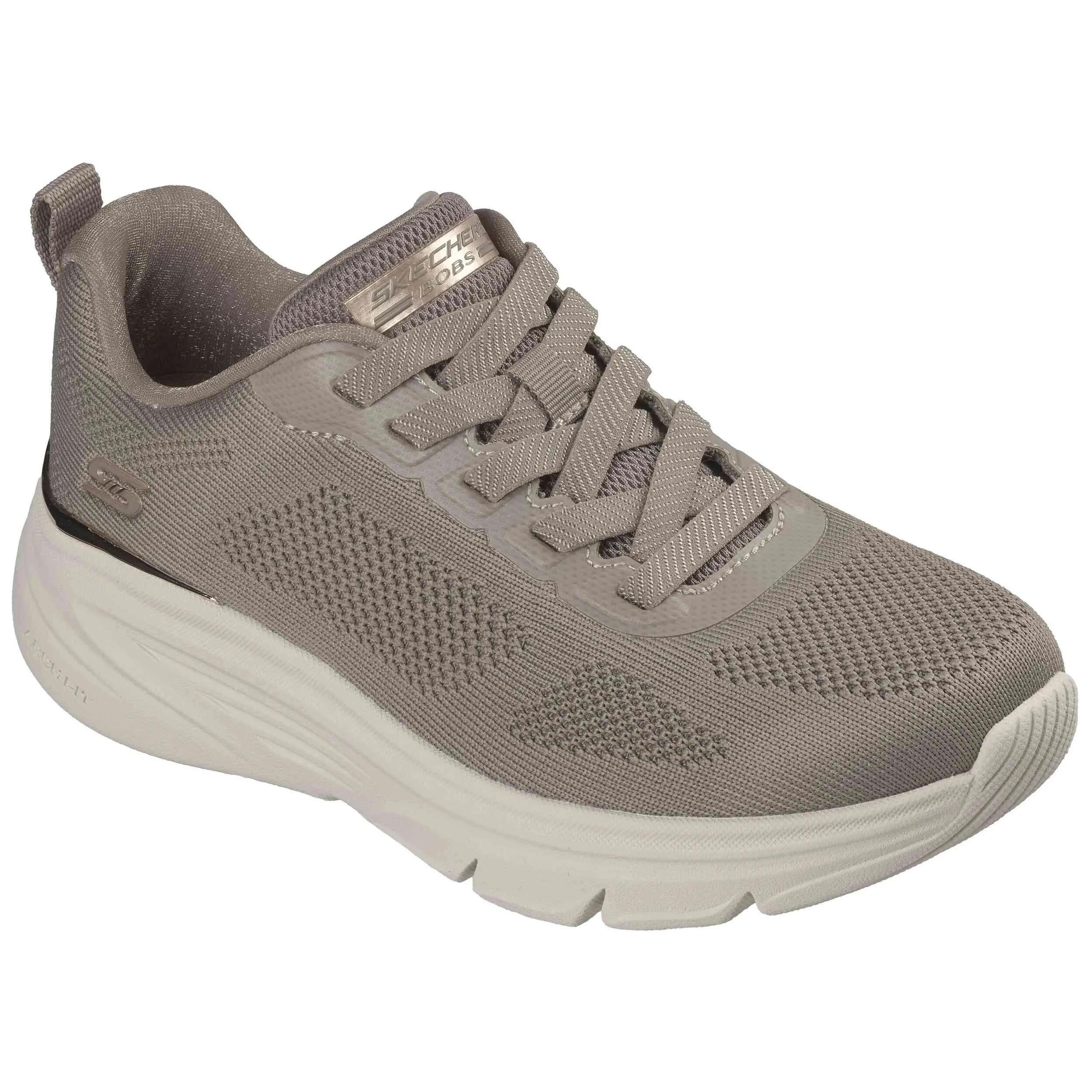Zapatillas Skechers modelo BOBS Sport Arch Fit Elev8 "Dark Taupe" para mujer 3/5