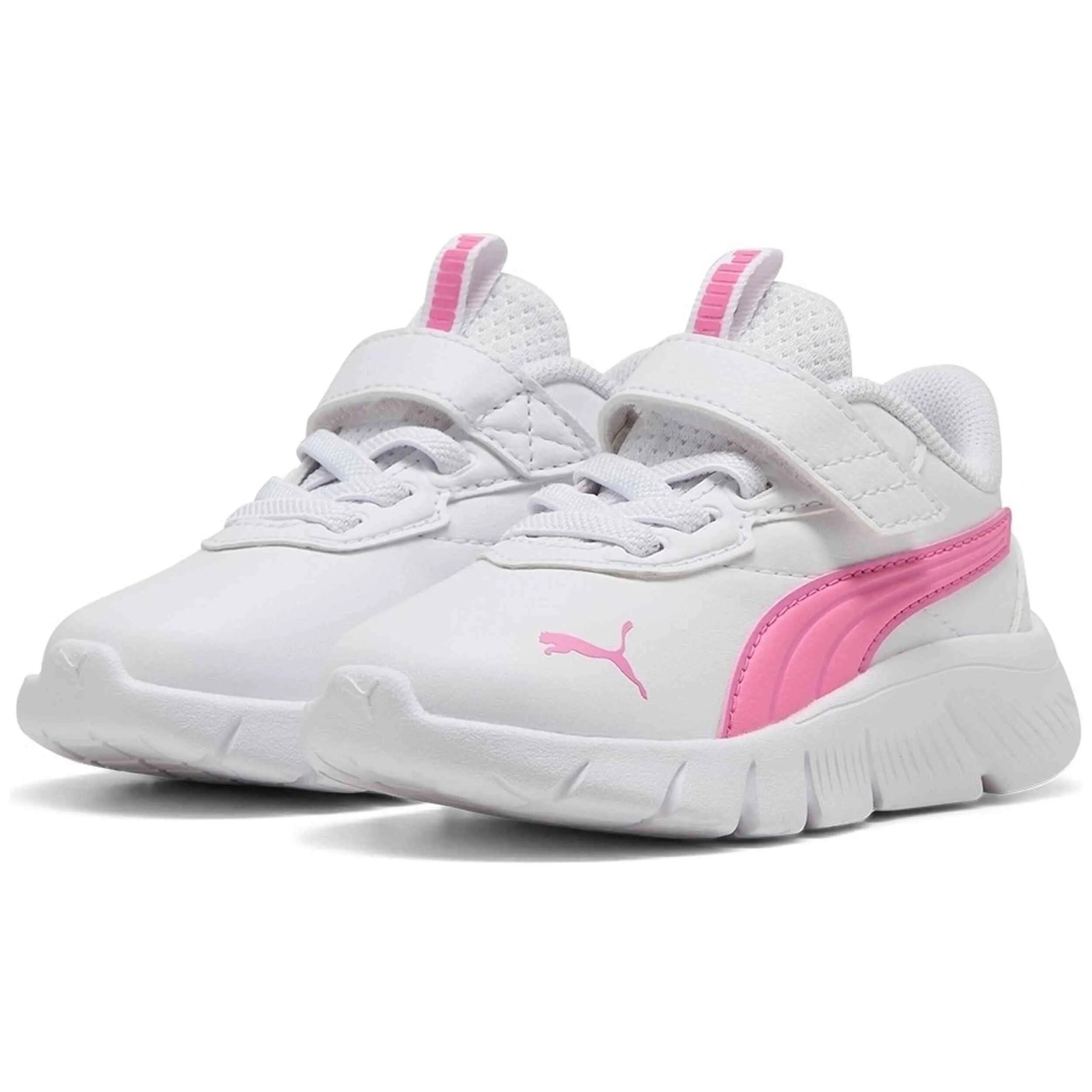 Sapatilhas Puma modelo Flexfocus Modern SL AC+ Inf "White- para crianças unissex 2/4