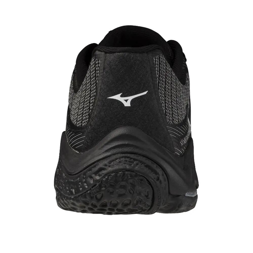 Calçado de voleibol Mizuno Wave Lightning Elite Preto/Cinza ultimate/Índia tinta 5/6