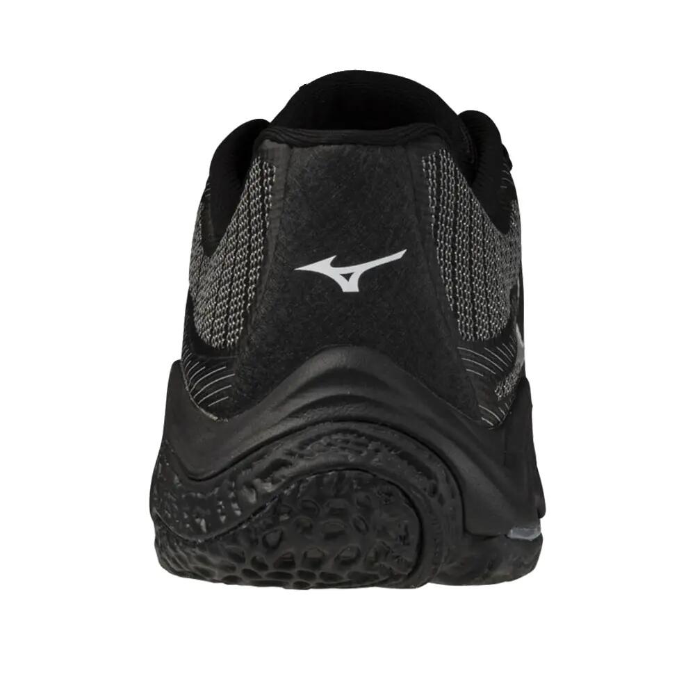Calçado de voleibol Mizuno Wave Lightning Elite Preto/Cinza ultimate/Índia tinta 4/6