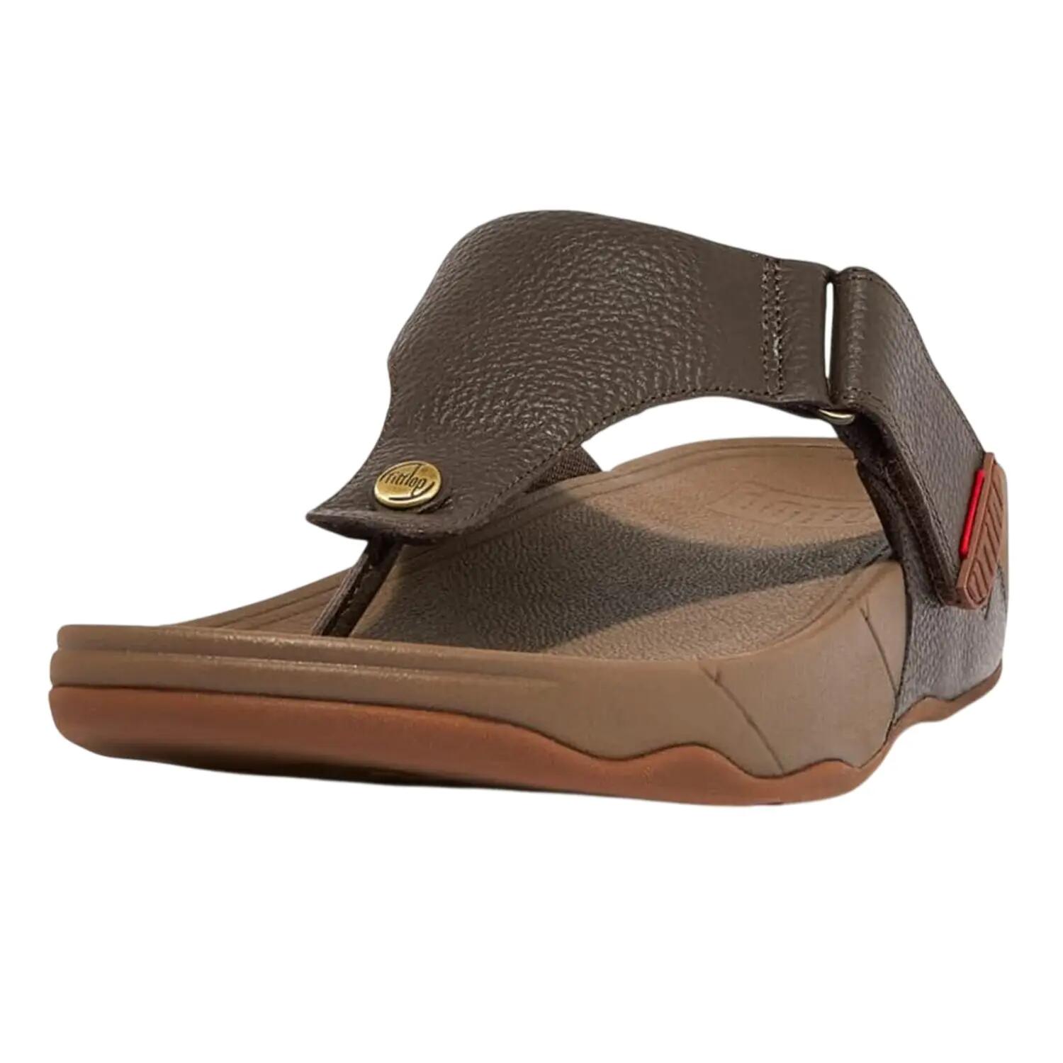 Claquettes TRAKK Homme (Marron Chocolat) 4/4