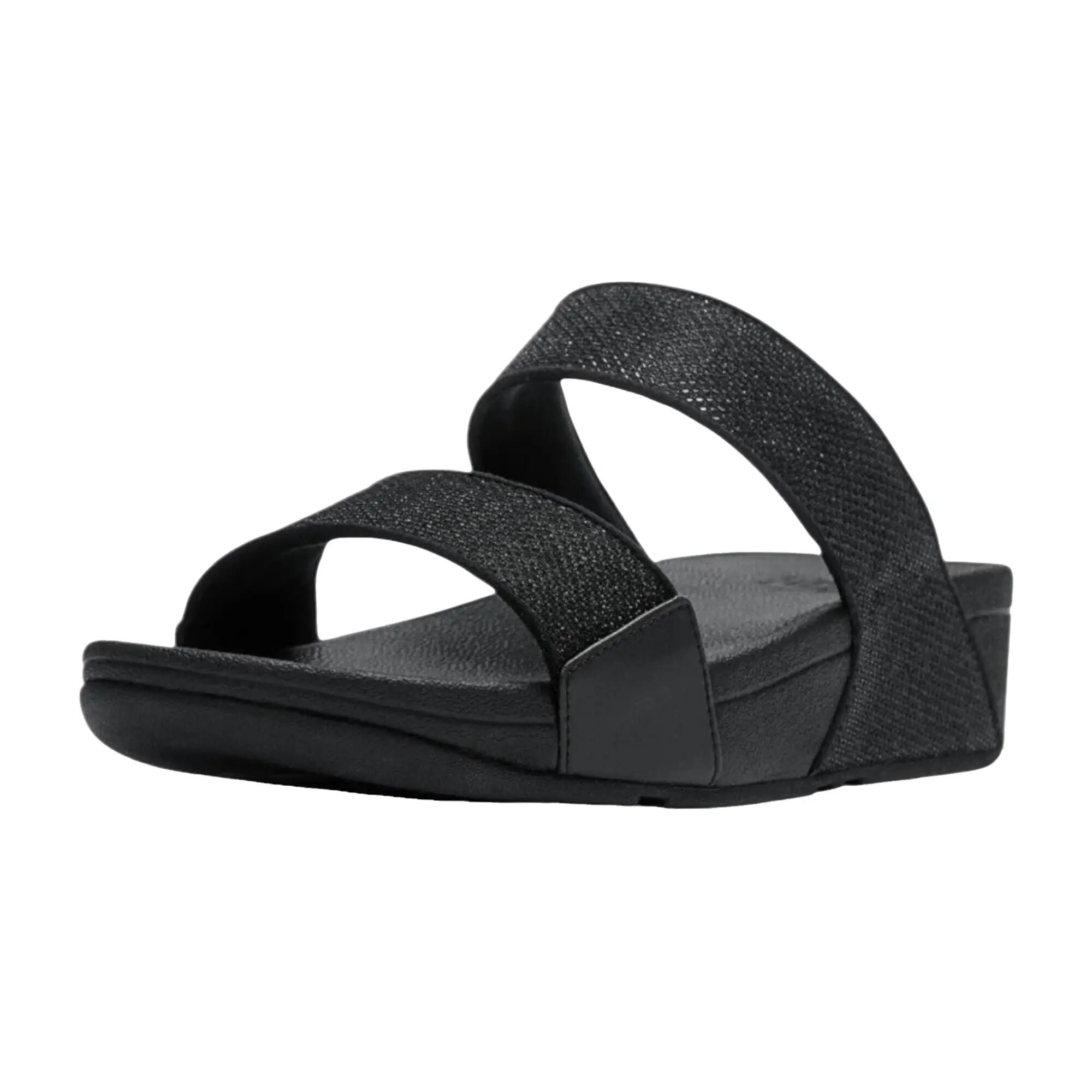 Sandales LULU SHIMMERGLITZ Femme (Noir) 5/5