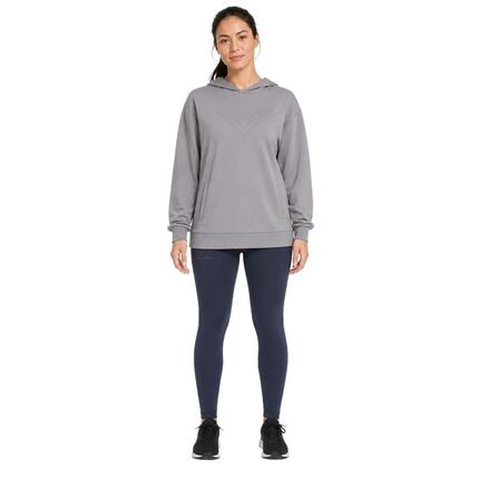 Ensemble sweat et legging femme F Loosy + Mavery Gris foncé / Bleu marine