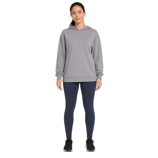 Ensemble sweat et legging femme F Loosy + Mavery Gris foncé / Bleu marine
