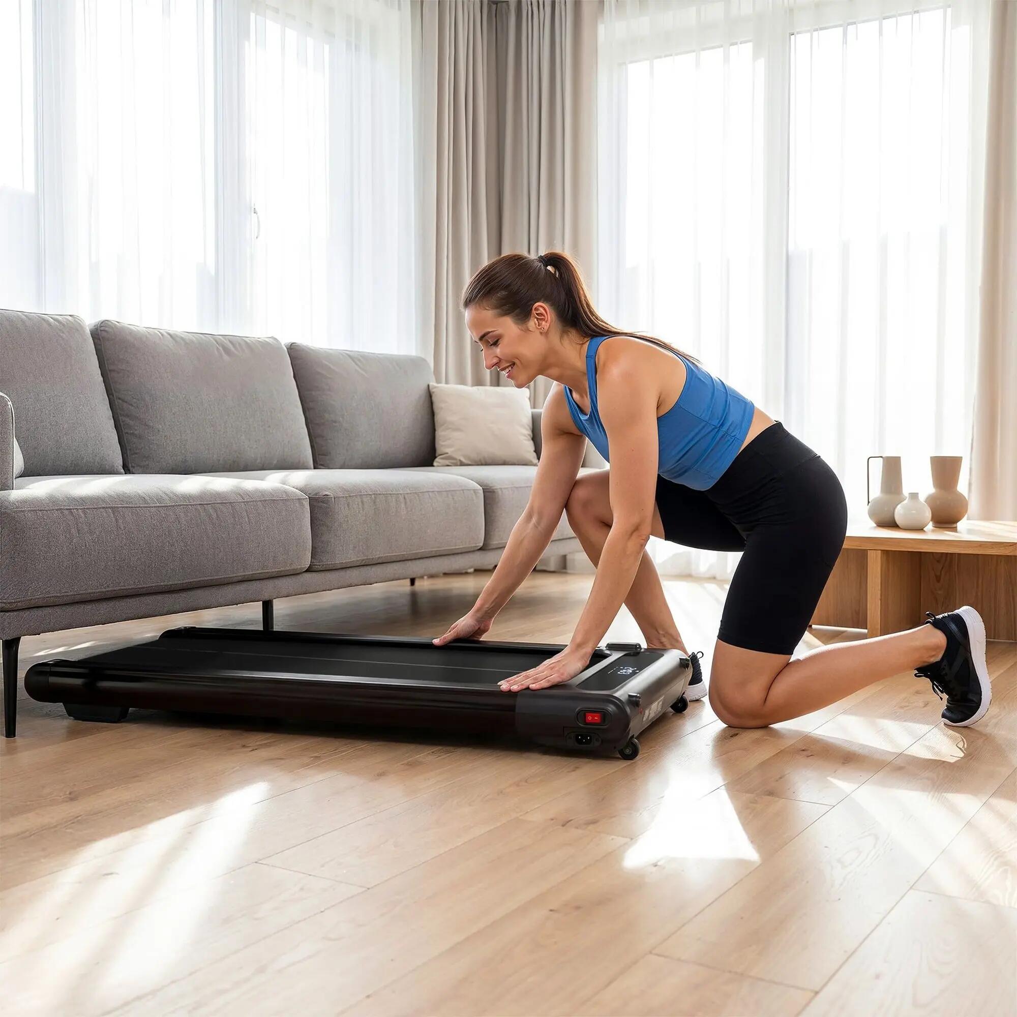 Bieżnia treningowa elektryczna do chodzenia Hop-Sport HS-550WPM Mavo Walking Pad 3/7