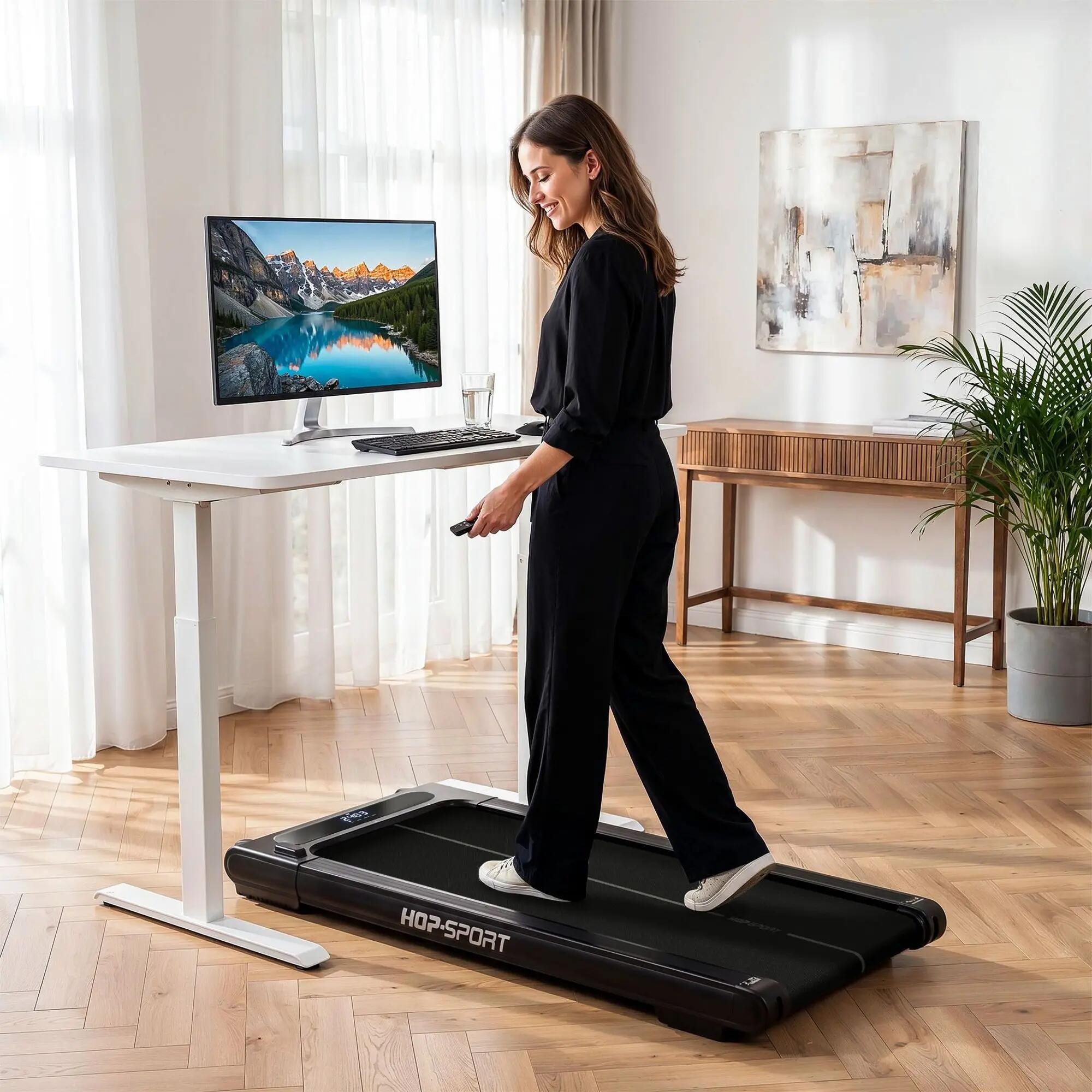 Bieżnia treningowa elektryczna do chodzenia Hop-Sport HS-550WPM Mavo Walking Pad 2/7