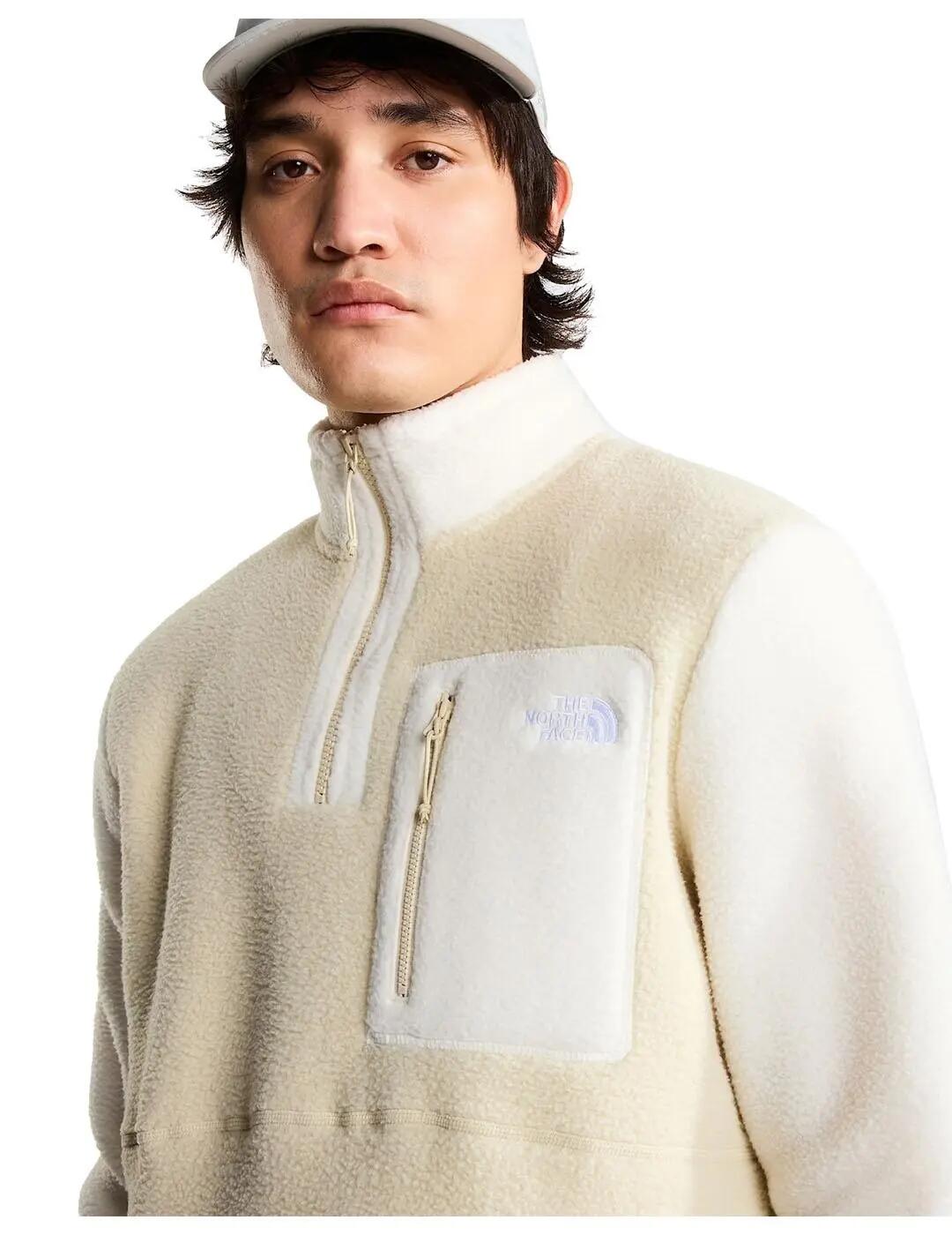 Sudaderas jerseys polares para Hombre The north face Yumiori Beige 5/5