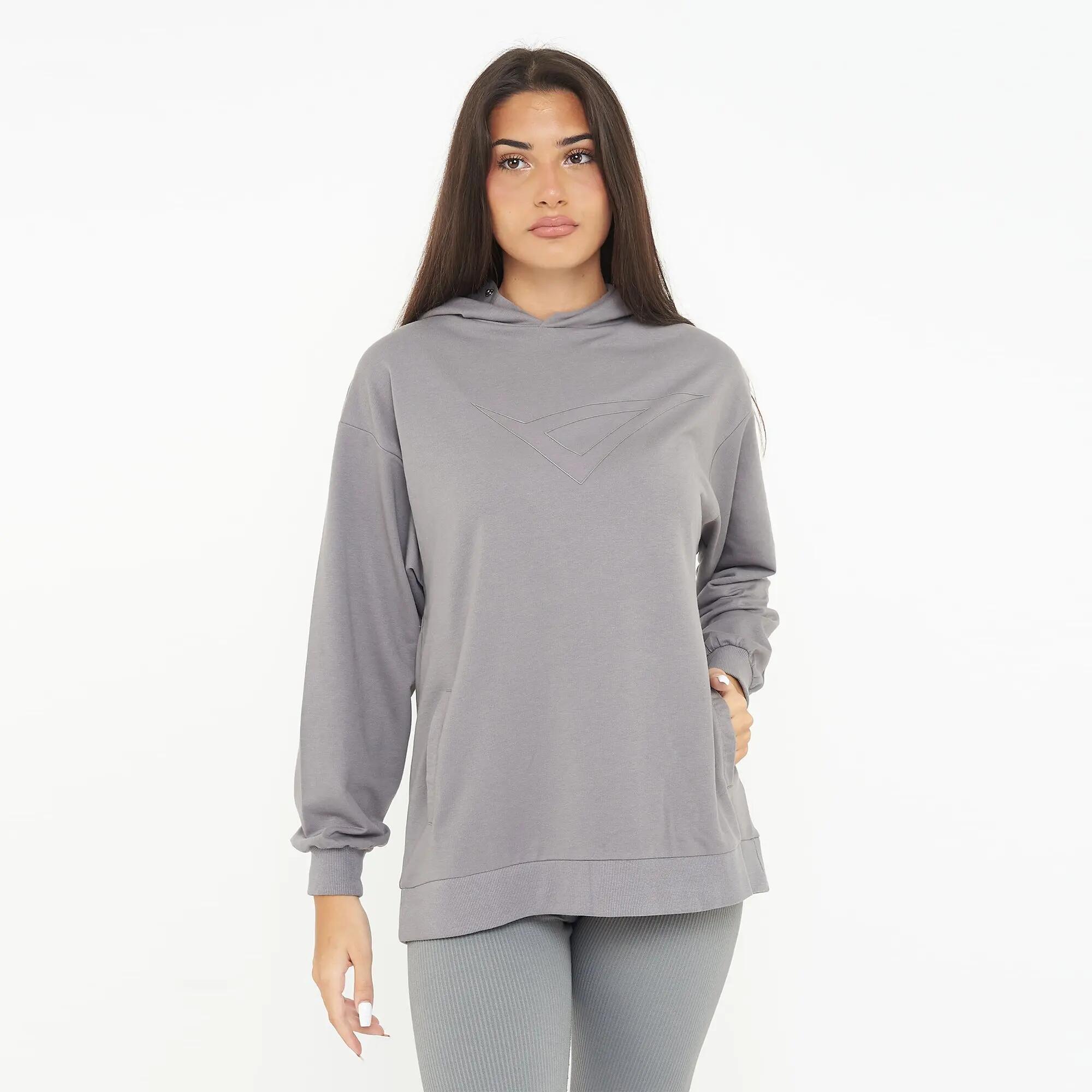 Women's Sweatshirt and leggings set F Loosy + Mavery Dark grey / Navy 2/8