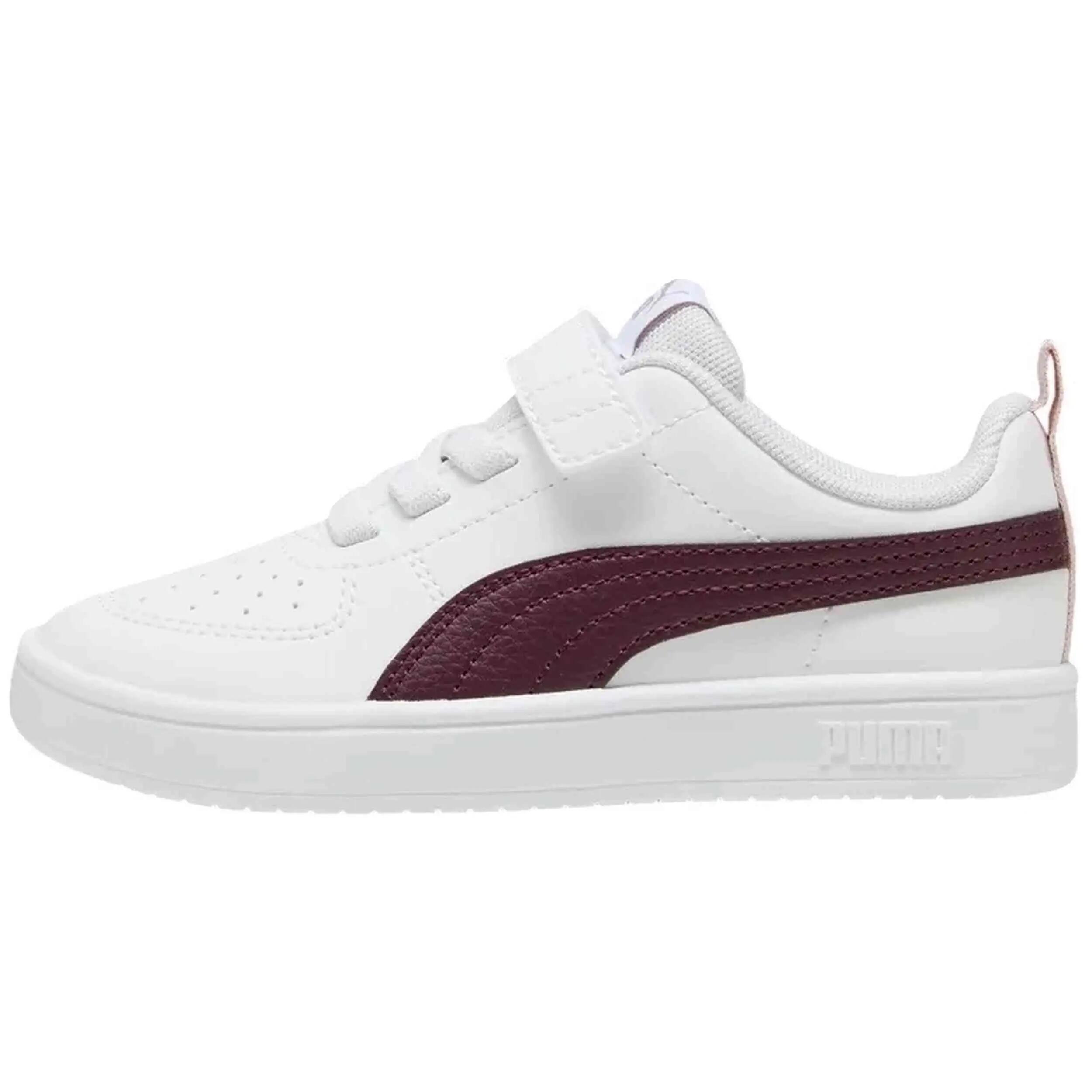 Turnschuhe Puma Modell Rickie "PUMA White-Ruby Noir-Misty Pink für unisex jungen 2/5