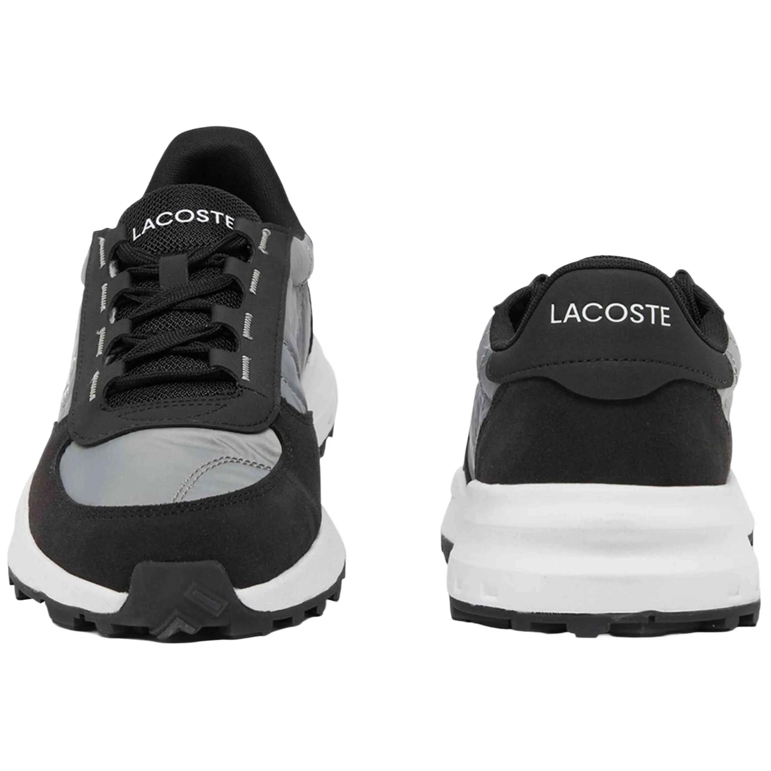 Zapatillas Lacoste Gris y Negro Elite Active Evo Black Cómodas y Ligeras 4/5