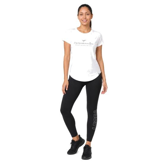 Ensemble t-shirt et legging femme Cillene + Levery Blanc / Noir