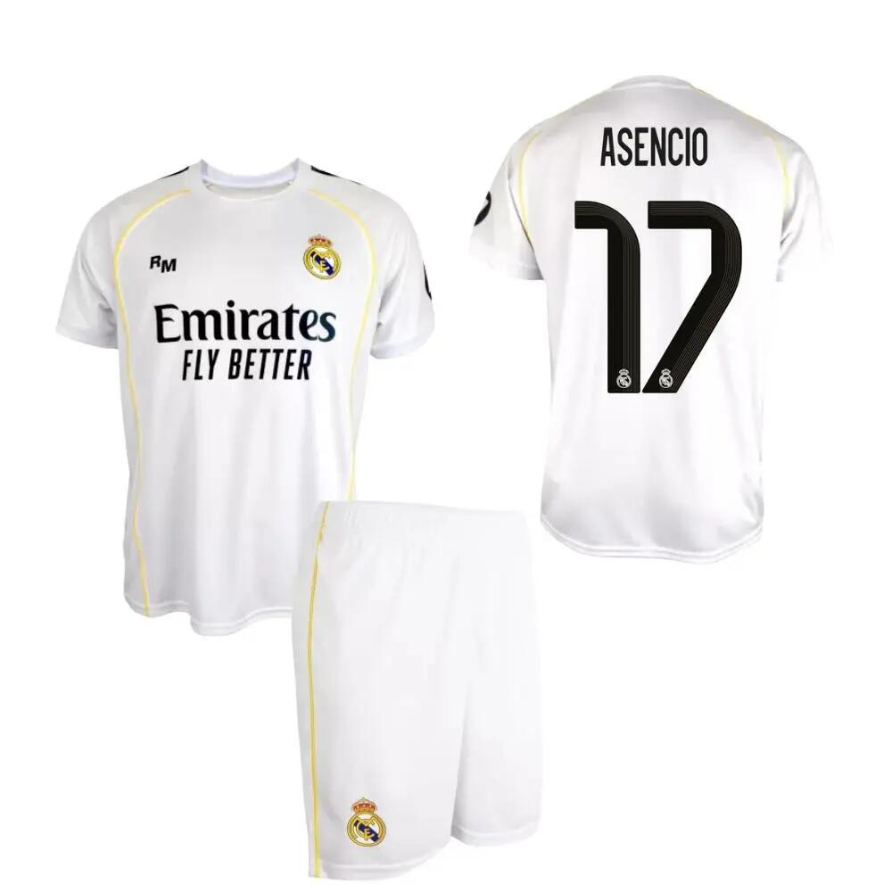 Real Madrid mez garnitúra gyerek szurkolói 2025-26 - ASENCIO 17 1/2