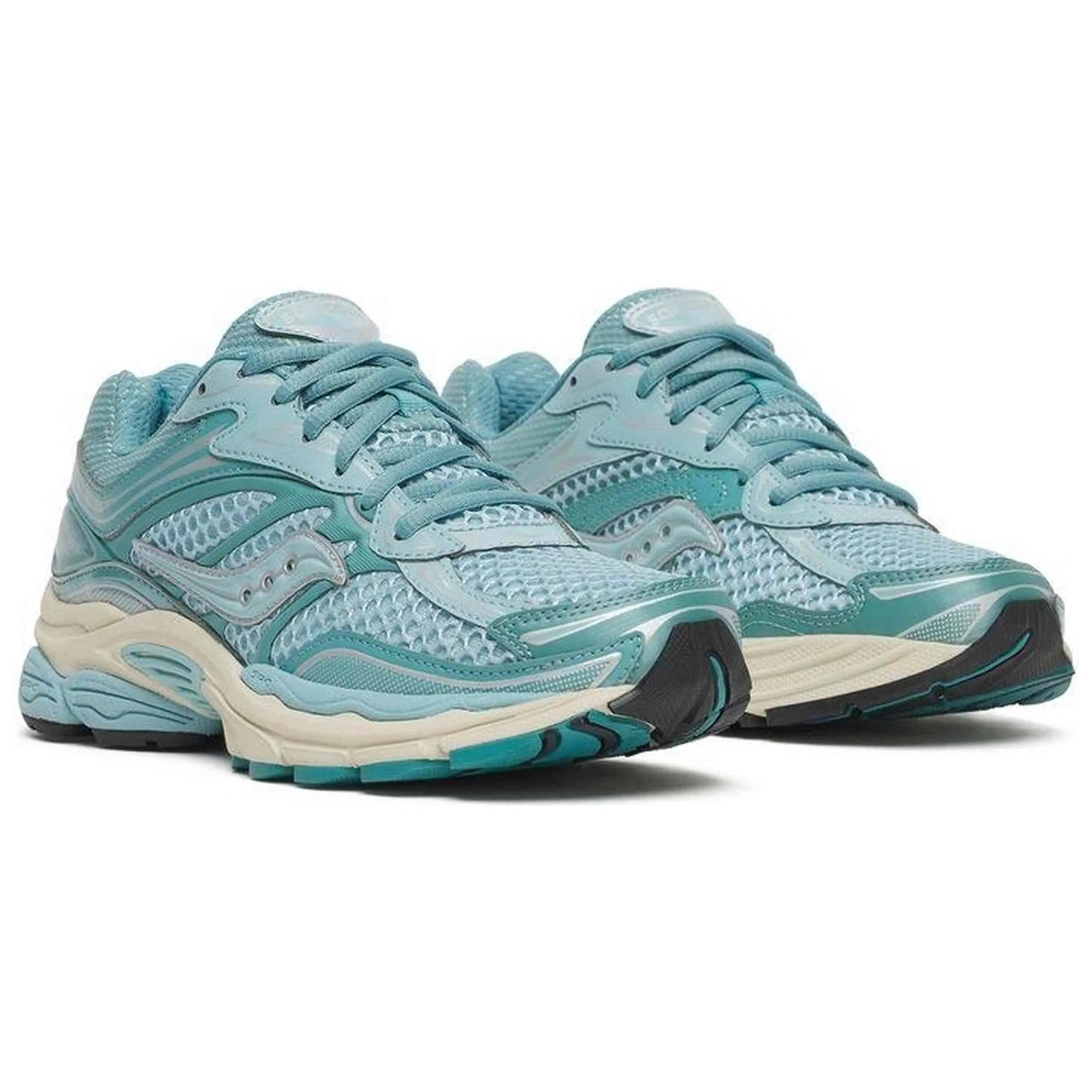 Baskets Saucony modèle ProGrid Omni 9 "Gulf Eggshell" pour unisexe 2/5