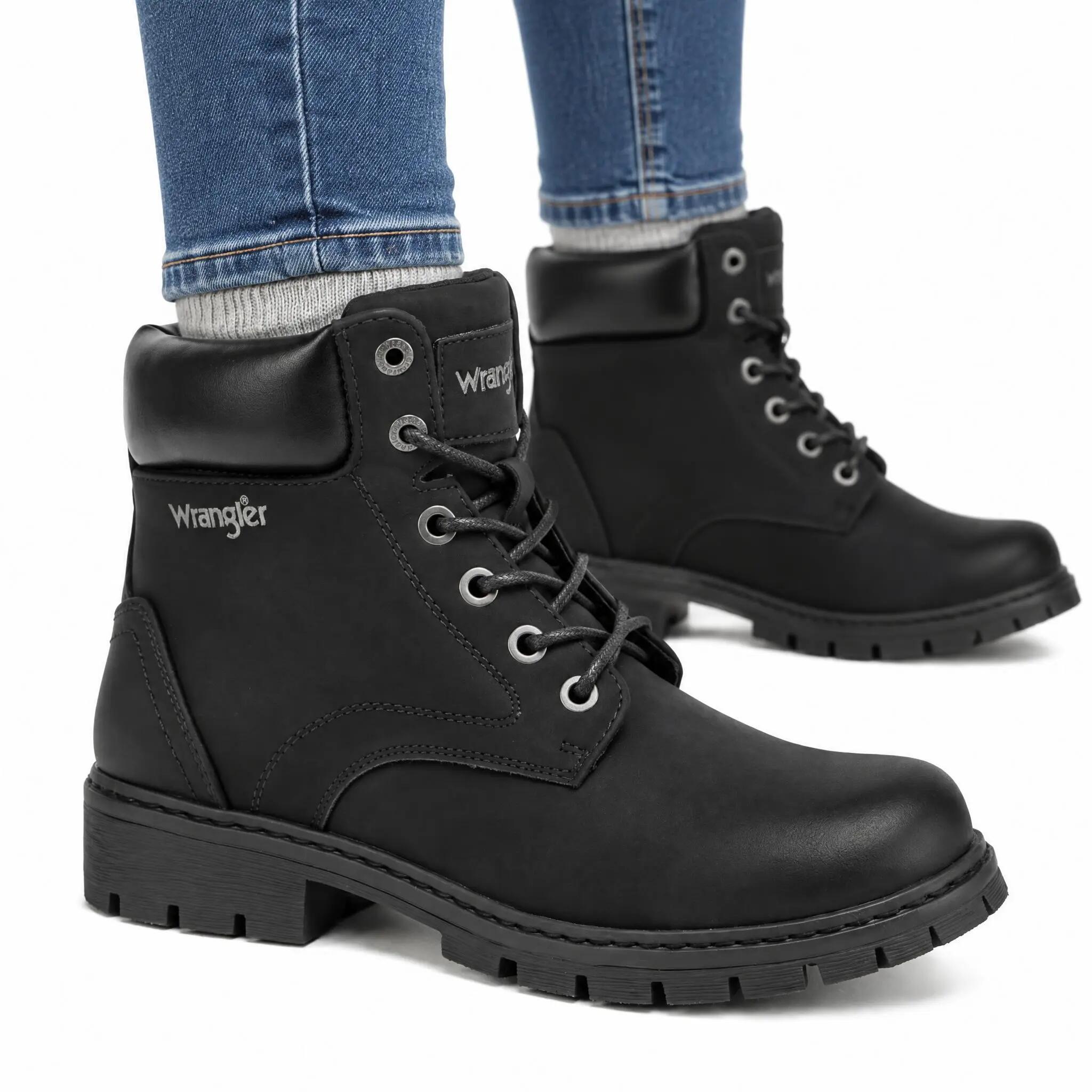 Buty damskie za kostkę do chodzenia Wrangler OAKLENIN WOMEN HIGH 5/5
