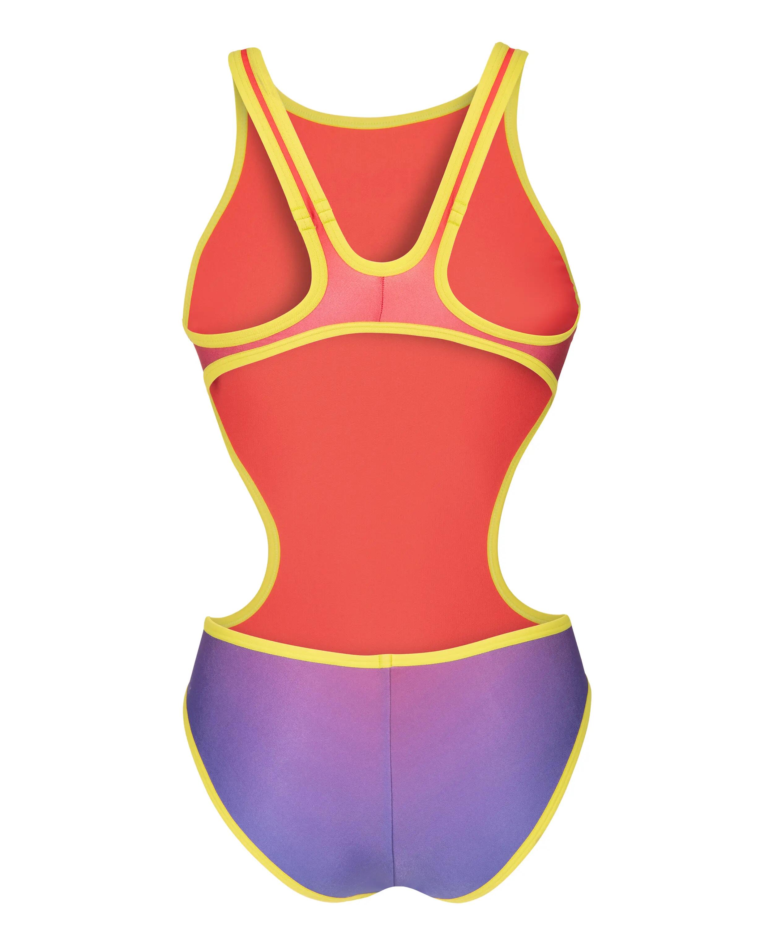 Maillot femme Arena One Shaded Print Tech One Back 6/7