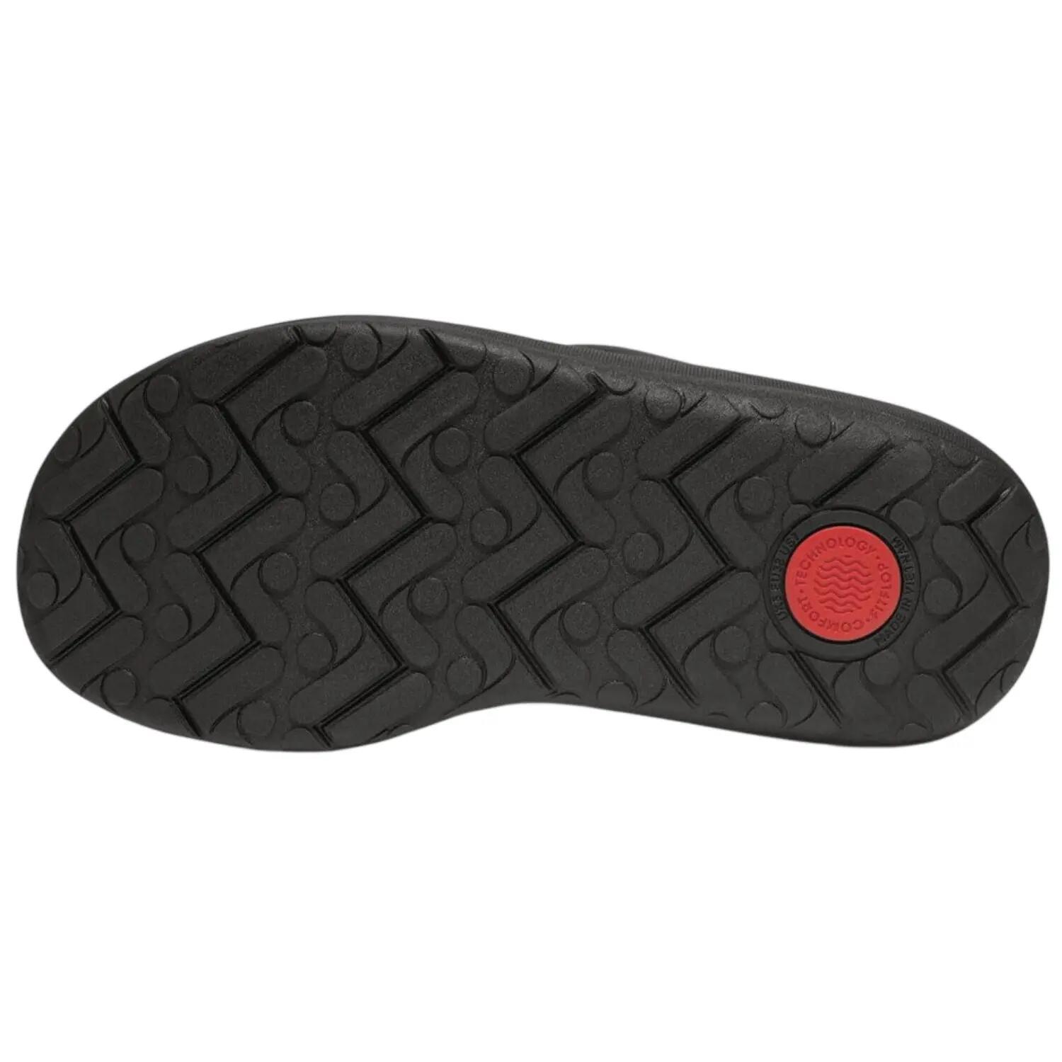 Relieffherstelsandalen met teenband voor dames (Zwart) 4/6