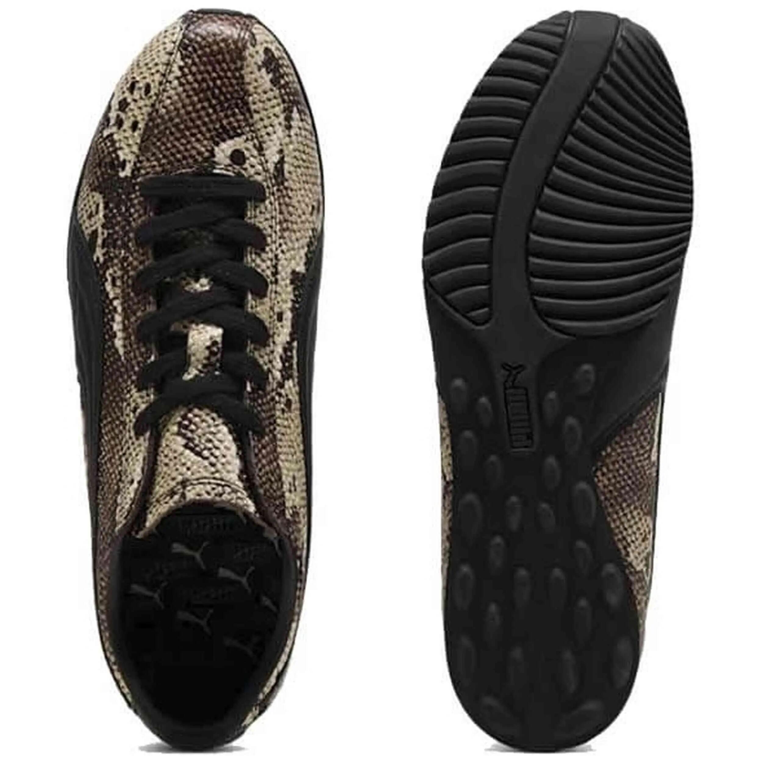 Baskets Puma modèle Sprint Snake "Russet Brown" pour unisexe 5/5