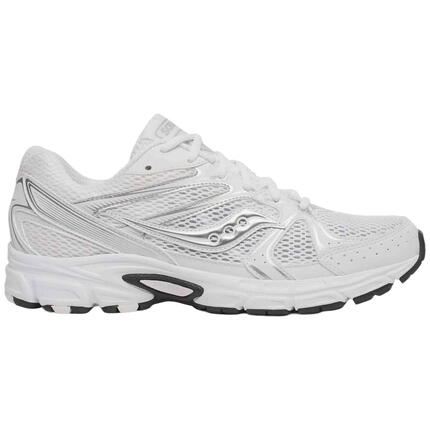Baskets Saucony modèle Ride Millennium "White/Silver" pour unisexe