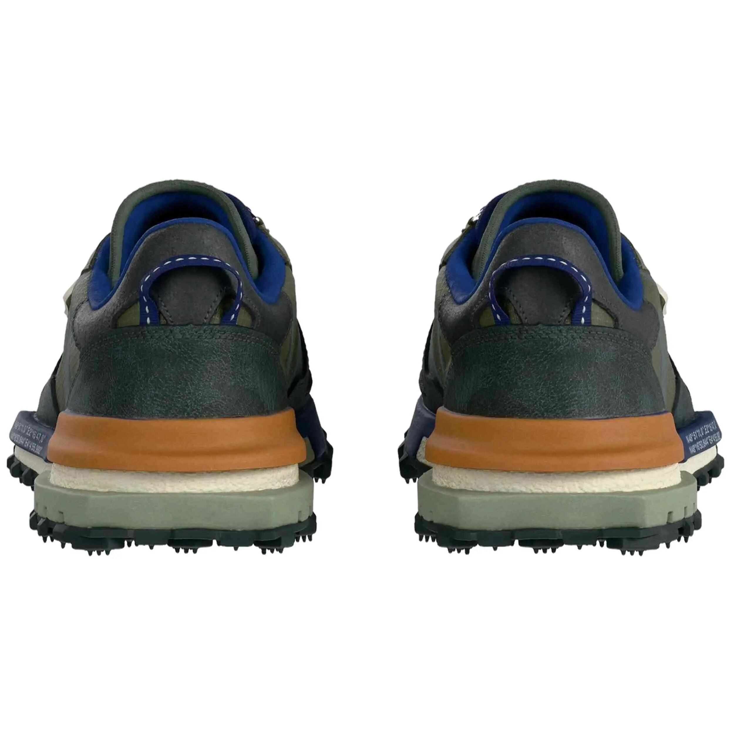 Baskets Lacoste modèle Elite Active "KHK/DK GRN" pour homme 3/4