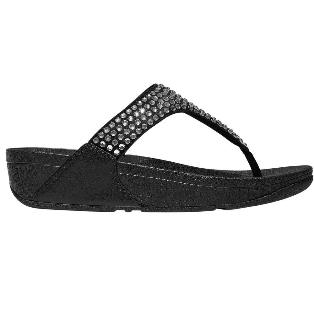 Sandales Motif/style Cristal LULU Femme (Noir) 2/6