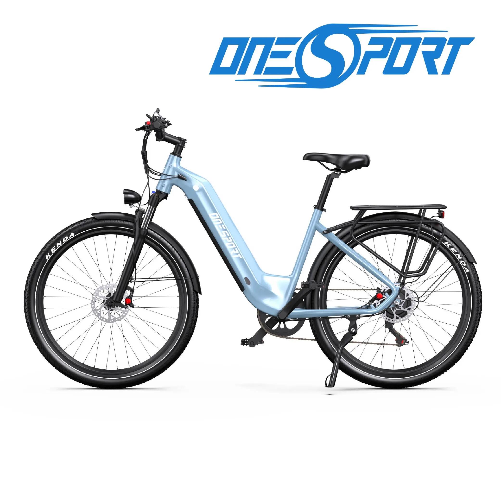 Bicicletă electrică pentru adulți ONESPORT WT05, baterie de 36 V și 18,2 Ah