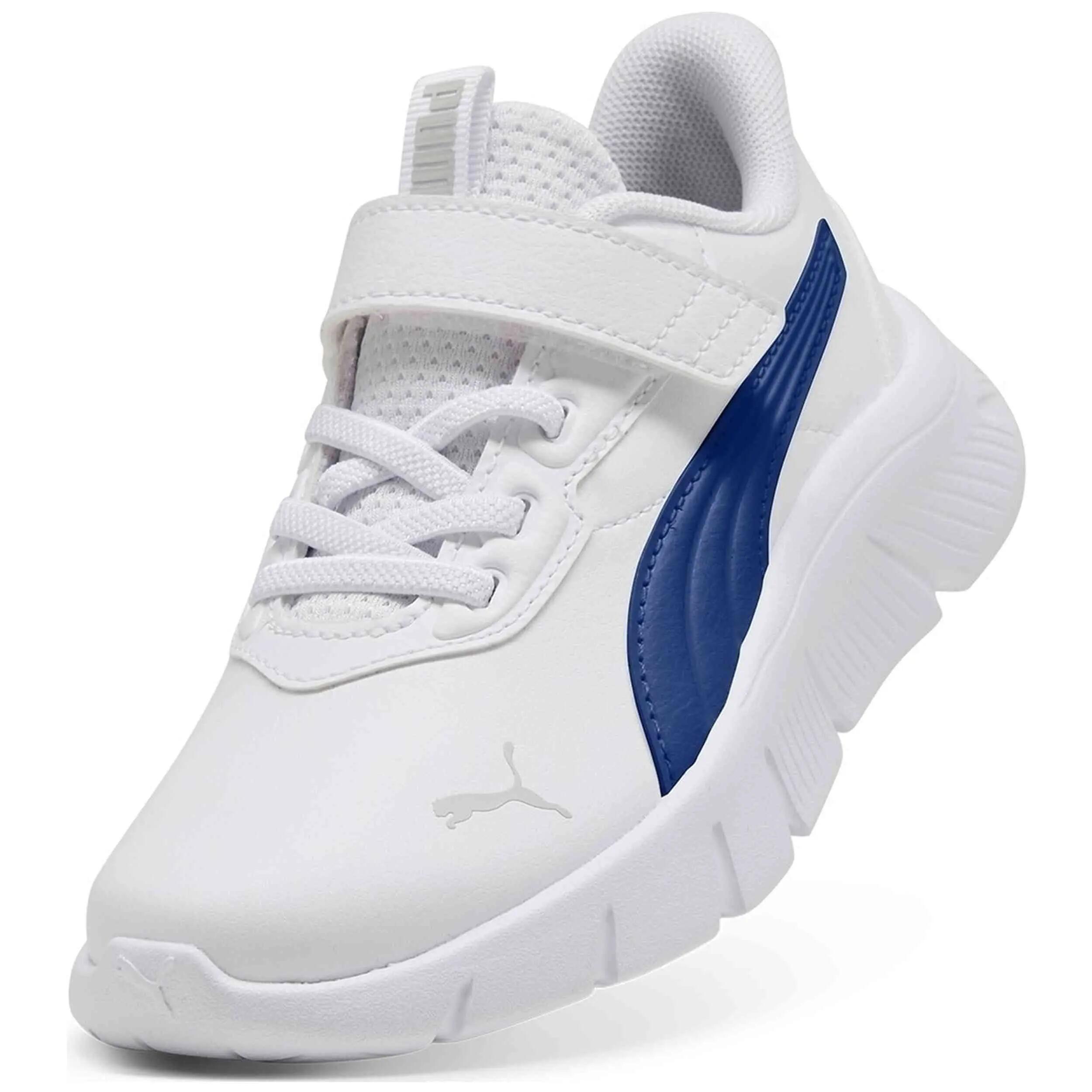 Sapatilhas Puma modelo Flexfocus Modern SL AC+ PS para crianças unissex 3/4