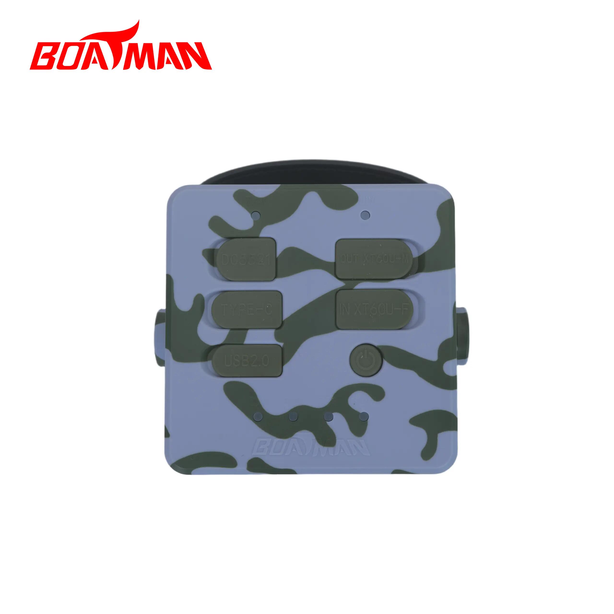 Power Bank Carpfishing 260W 24Ah IP67 Camo PS260 per Bait Boat Boatman 13/15