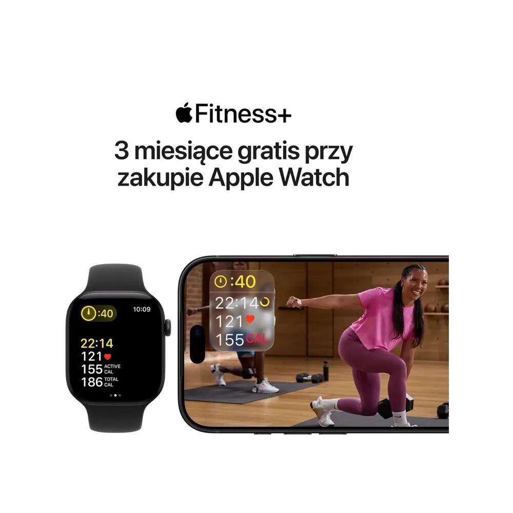 Montre connectée Apple Series 12 Aluminium Noir 2/8