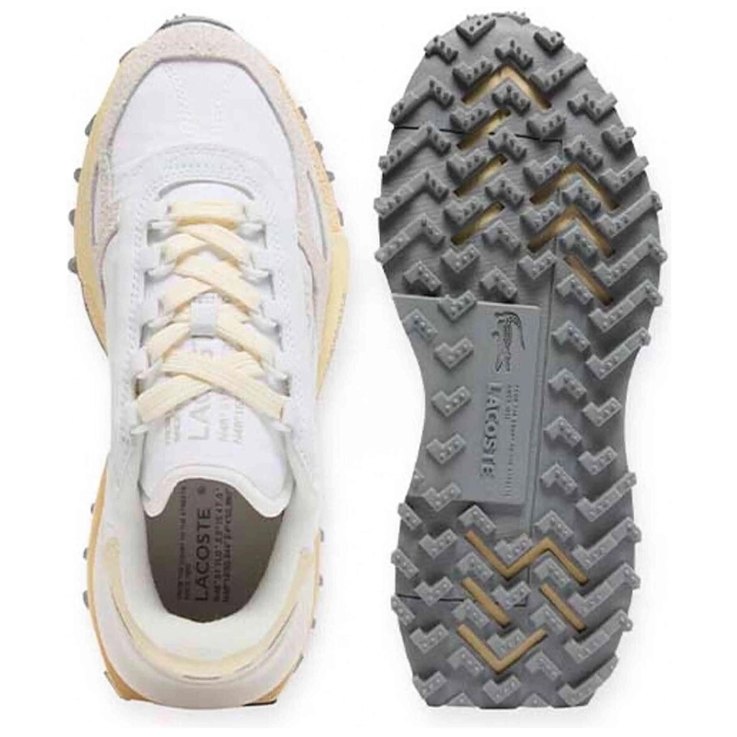 Zapatillas Lacoste modelo Elite Active "Blanco / Naranja" para mujer 5/5