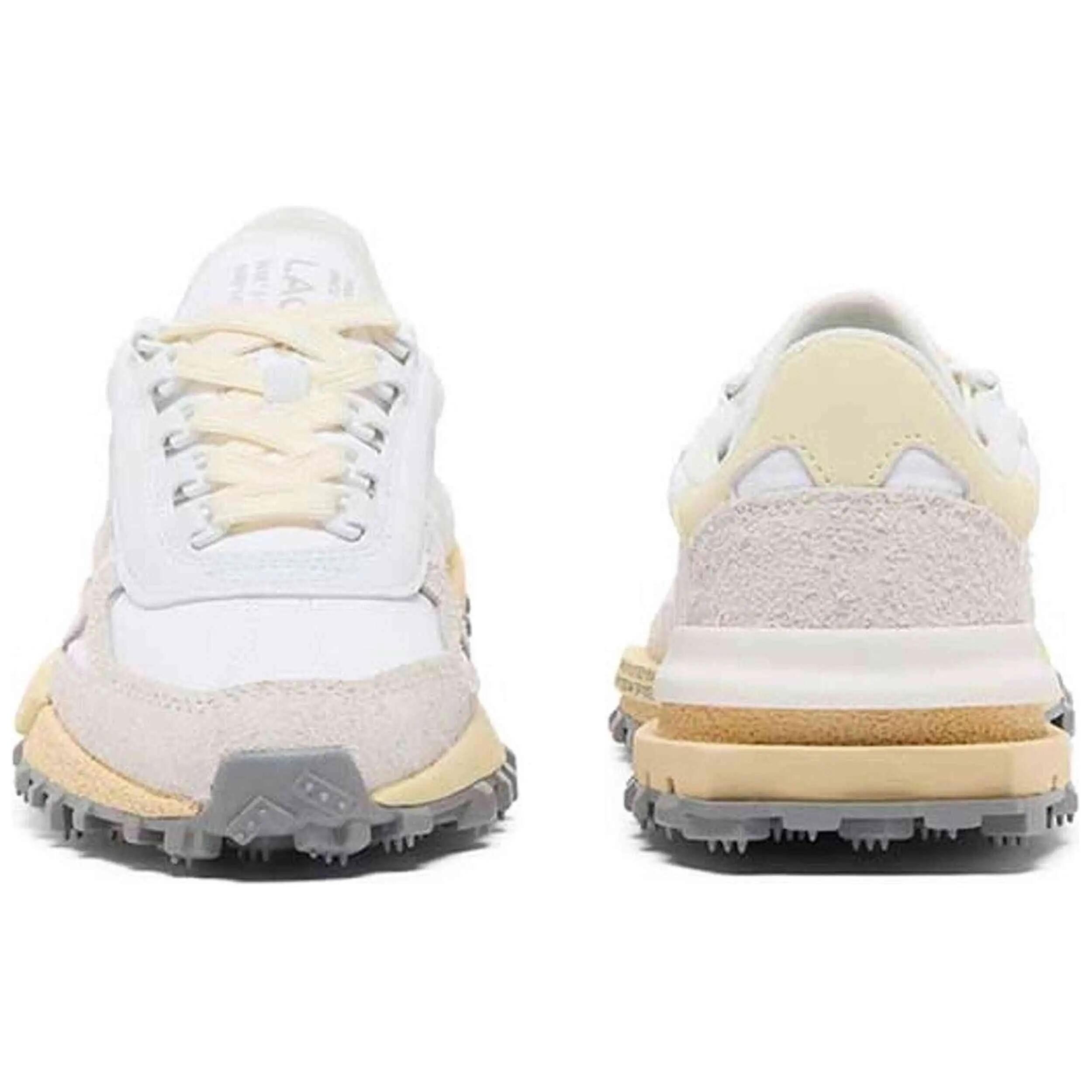Zapatillas Lacoste modelo Elite Active "Blanco / Naranja" para mujer 4/5