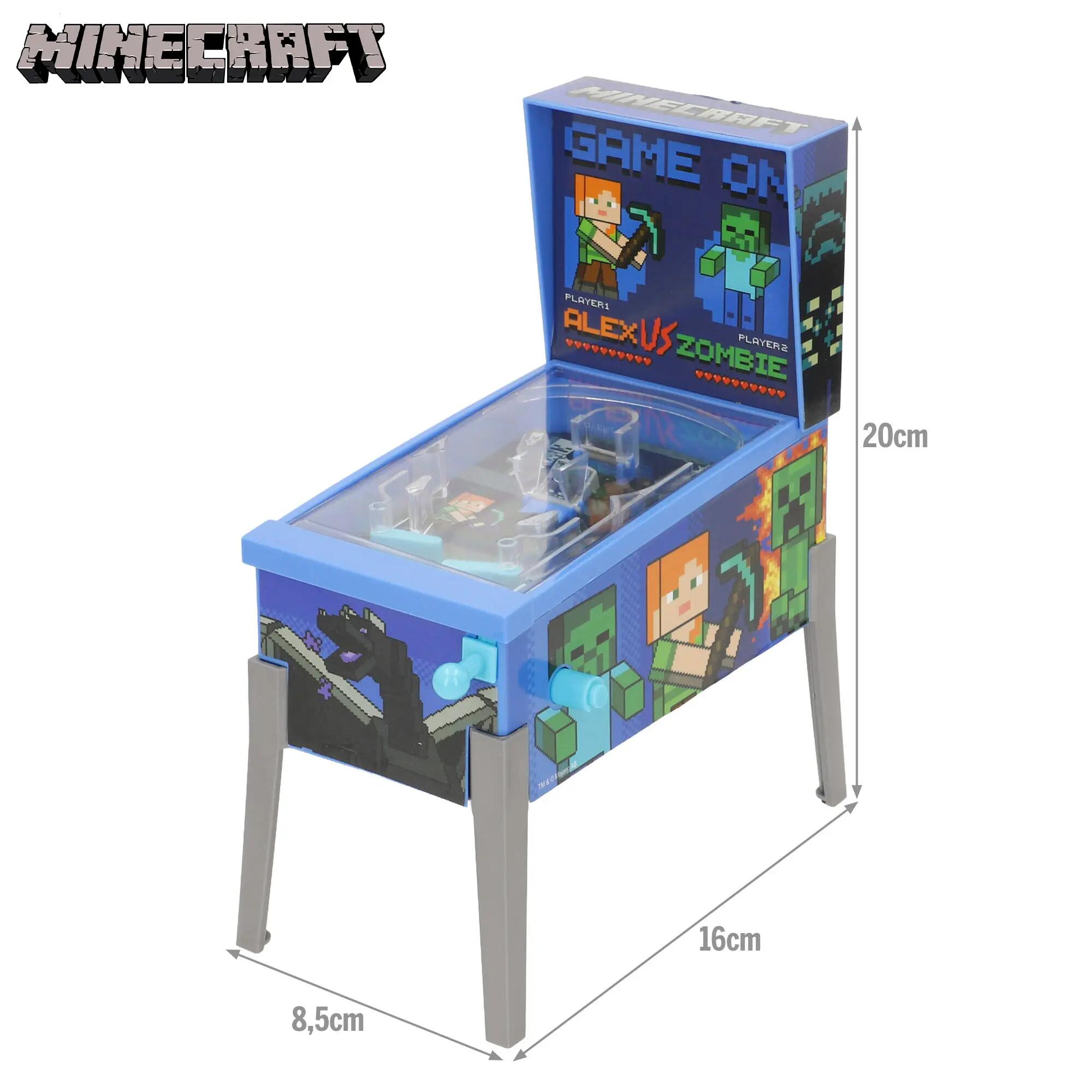Minecraft Mini Pinball Arcade 16x8,5x26 cm + 3 anos 4/7
