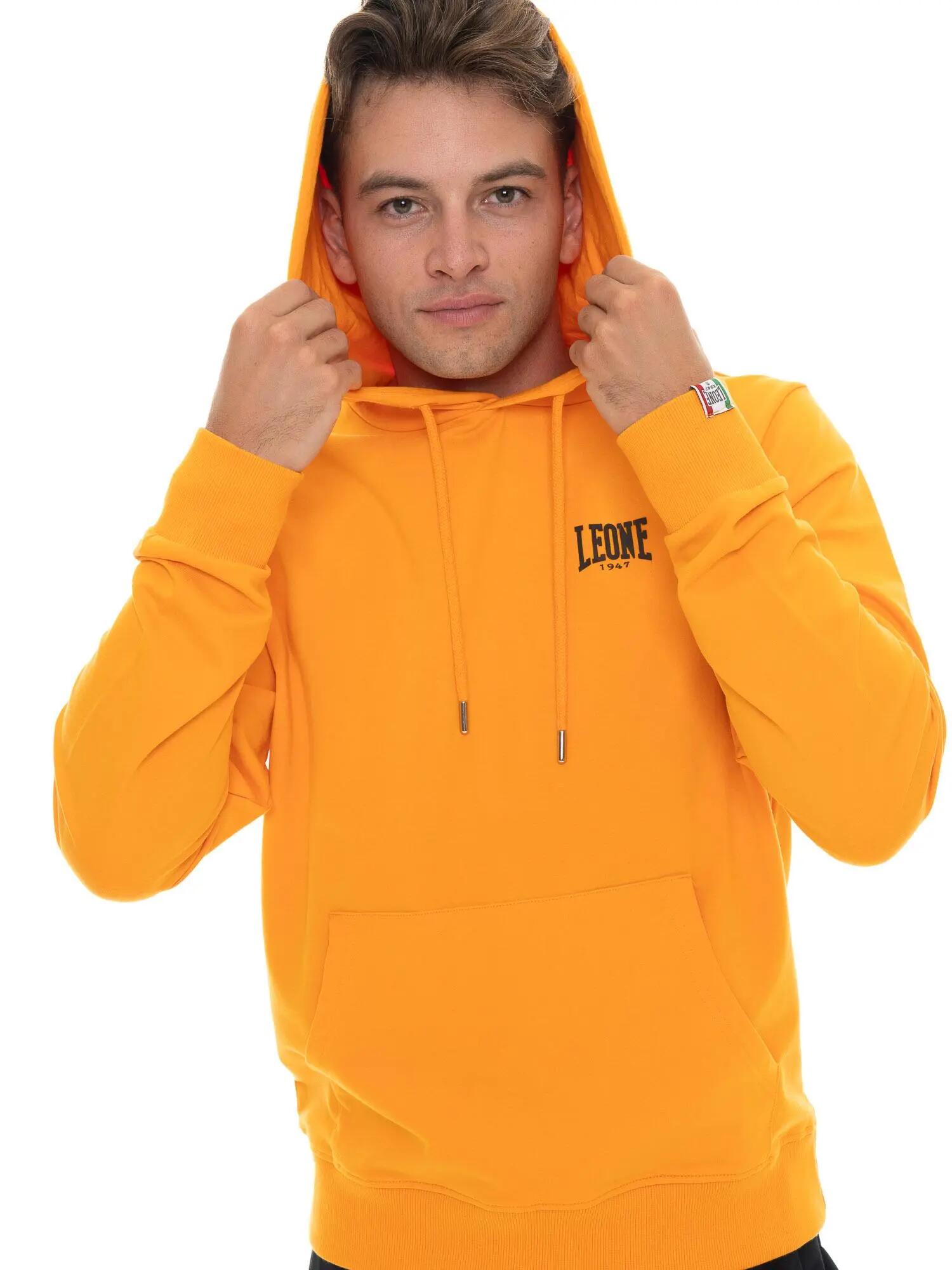 Pánská mikina s kapucí a malým logem 5/5