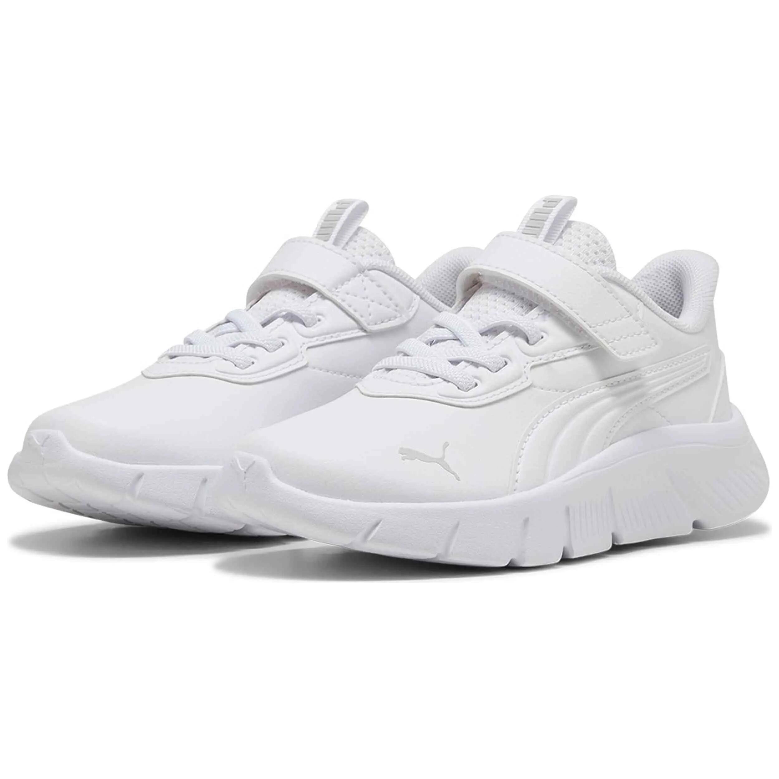 Sapatilhas Puma modelo Flexfocus Modern SL AC+ PS "Bianco" para crianças unissex 2/5