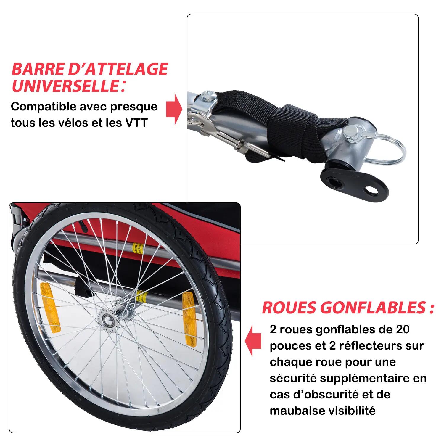 Remorque de vélo pour chien 5/5