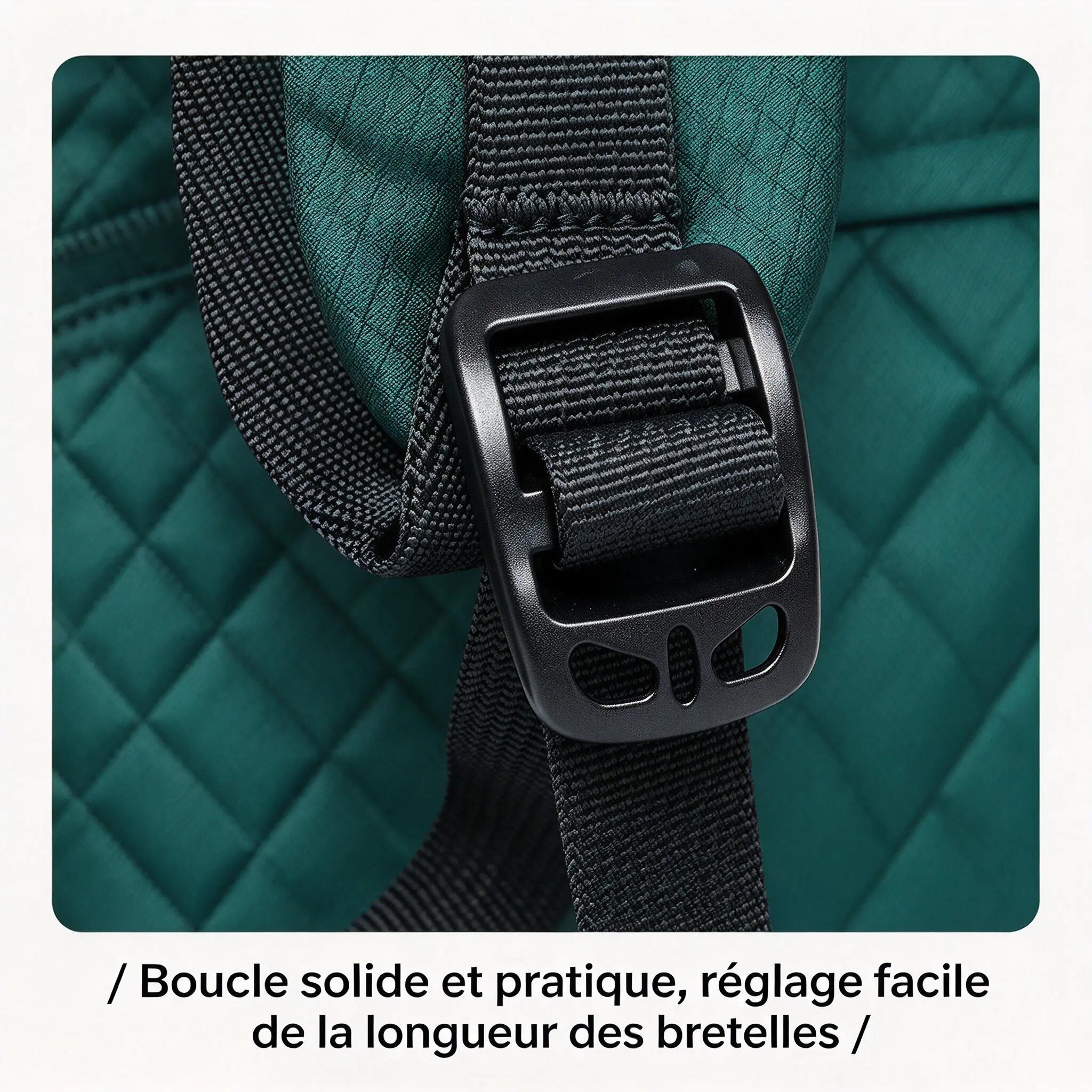 Sac à dos léger pliable, idéal sport, quotidien et voyages. 5/5