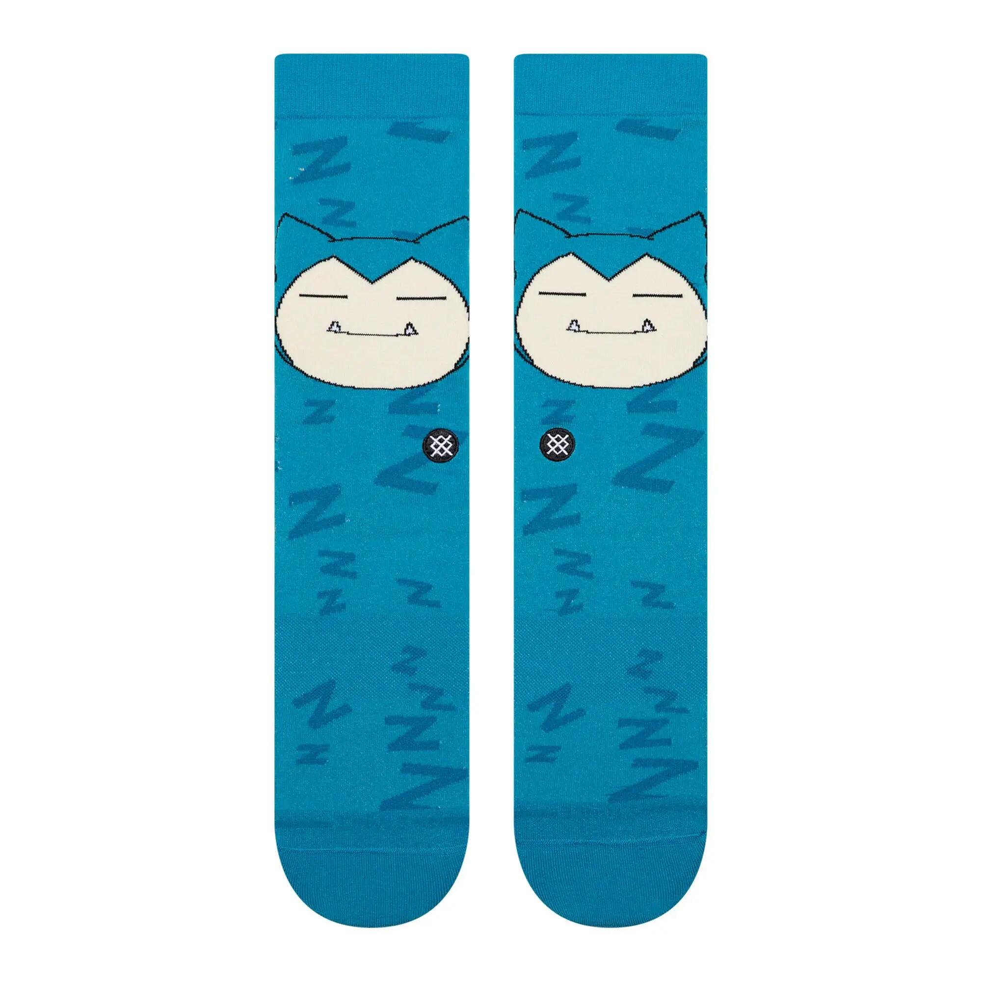 Socken Unisex 1er Pack Bequem sitzend-Snorlay Sleepy Crew Socks 3/4