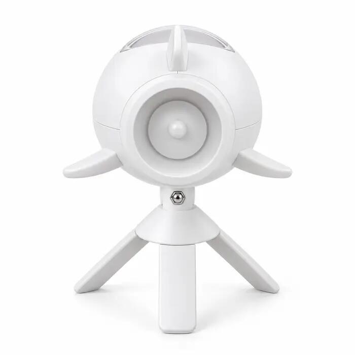Enceinte bluetooth lumineuse fusée blanc 3/7