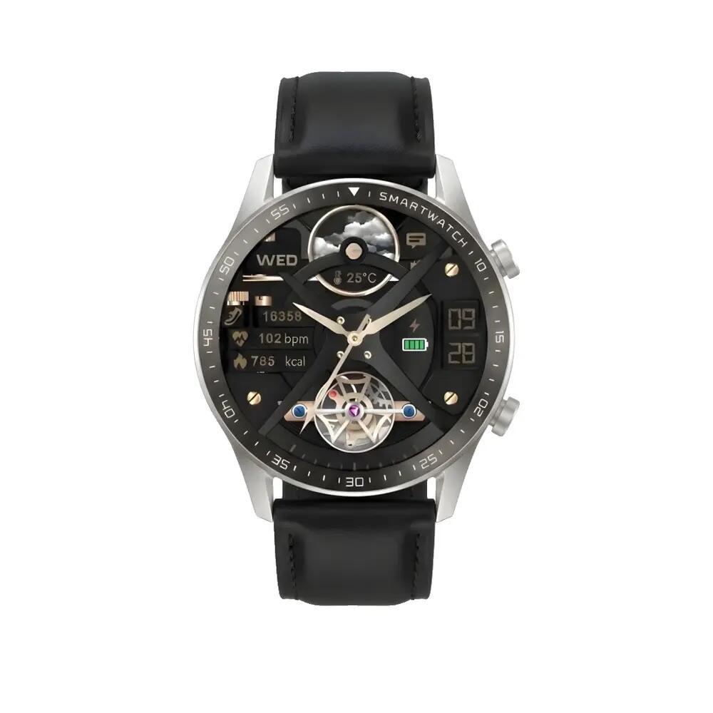 Gravity GT10-7 Silver/Black Smartwatch with 2 Straps 9/10
